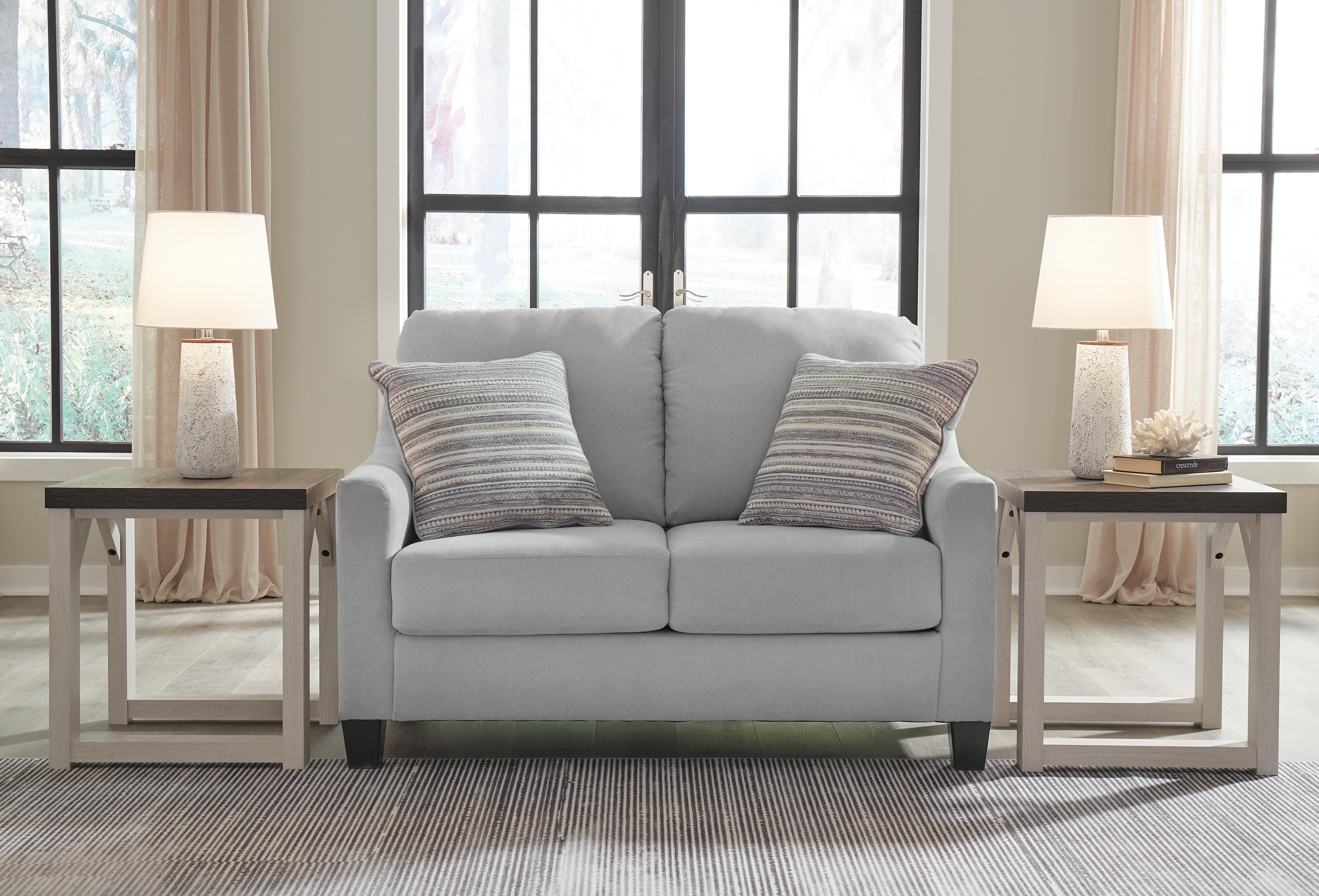 Dar Furniture - Ashley Furniture - Adlai Loveseat - Loveseat / Shadow - 3010335
