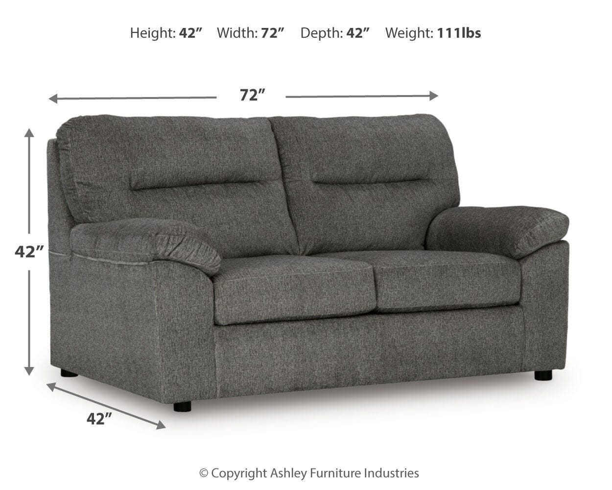 Bindura Loveseat