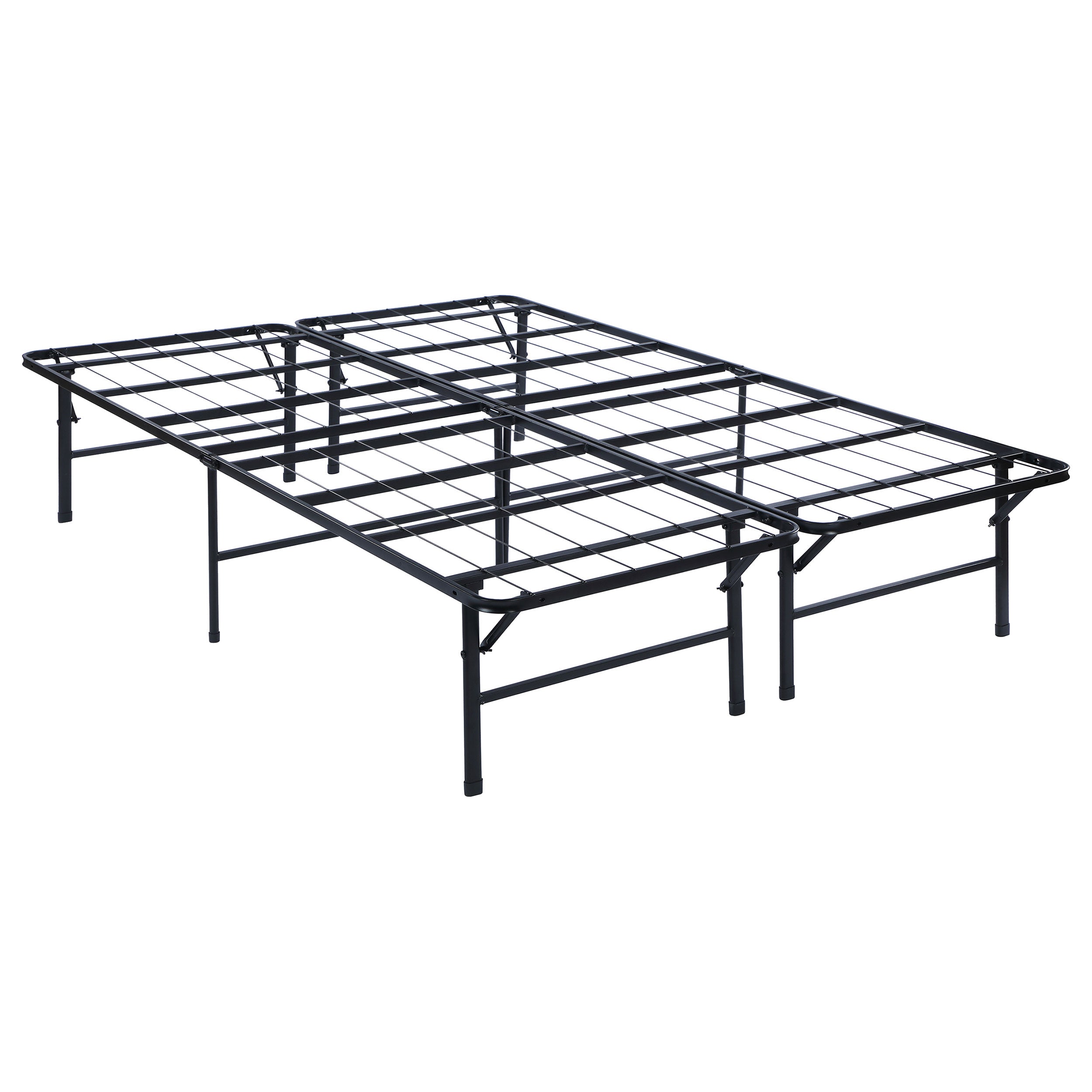 Dar Furniture - Coaster - Mabel Metal Queen Mattress Support Platform Bed Black - 305957Q