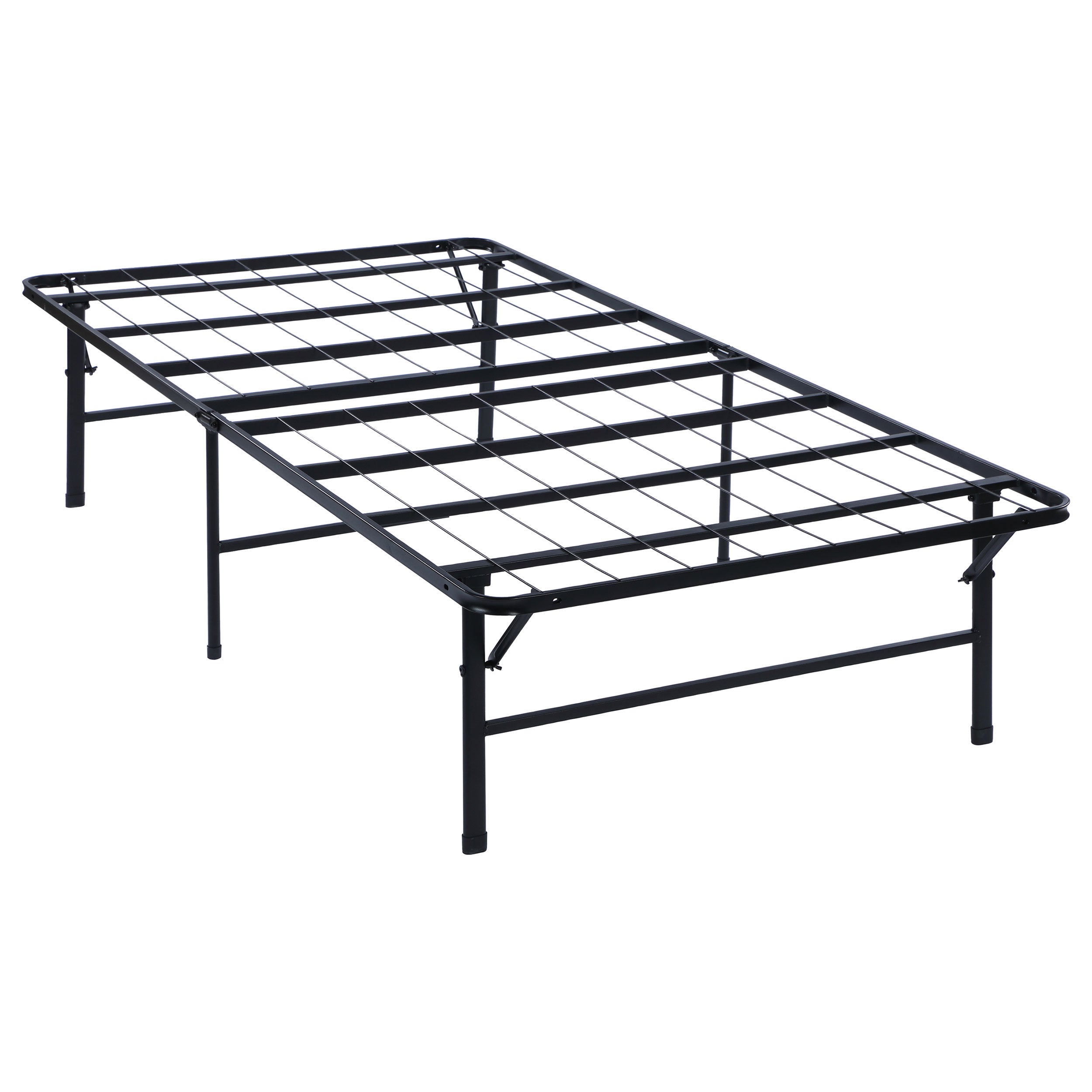 Dar Furniture - Coaster - Mabel Metal Twin Mattress Support Platform Bed Black - 305957T