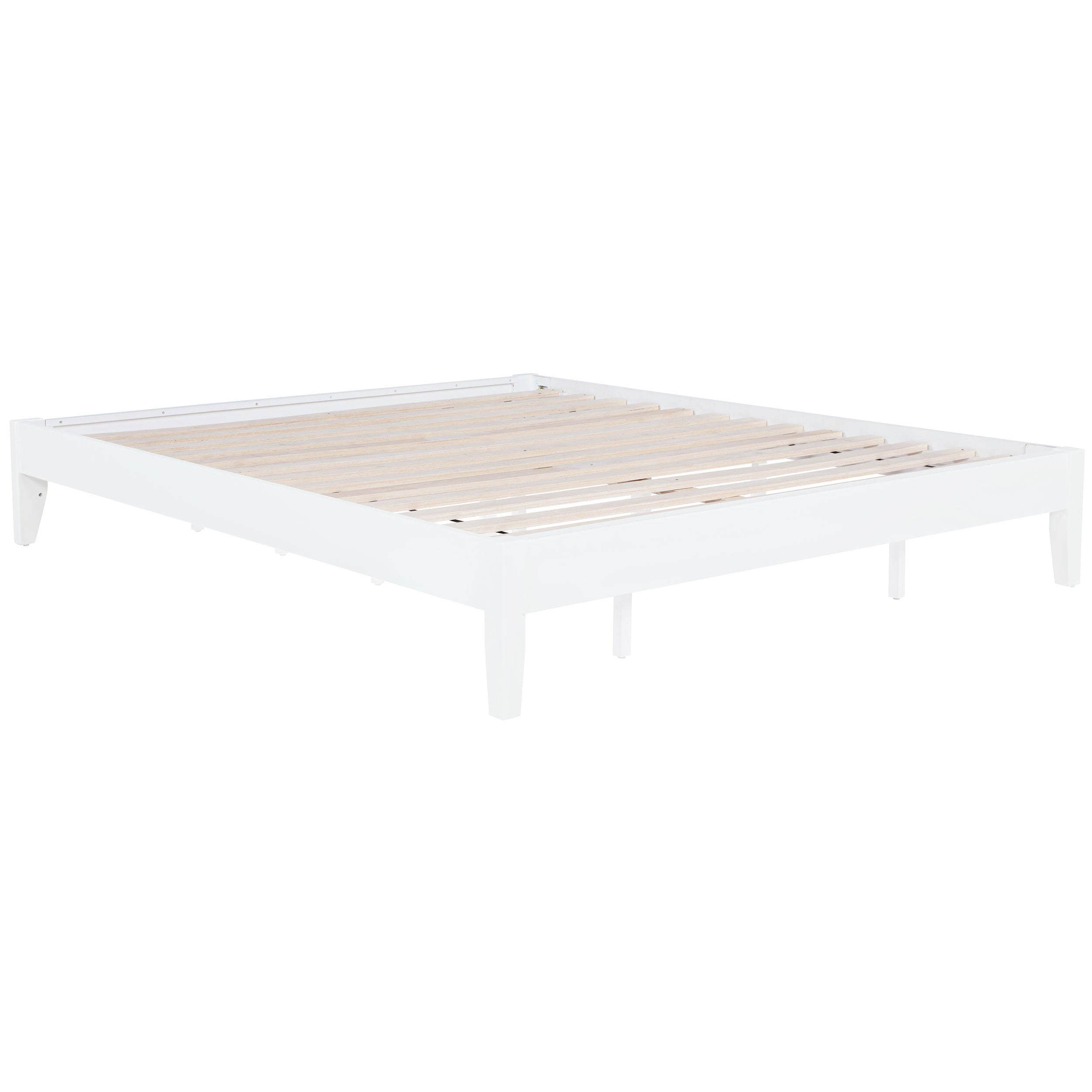 Dar Furniture - Coaster - Hounslow Eastern King Universal Platform Bed White - 306128KE