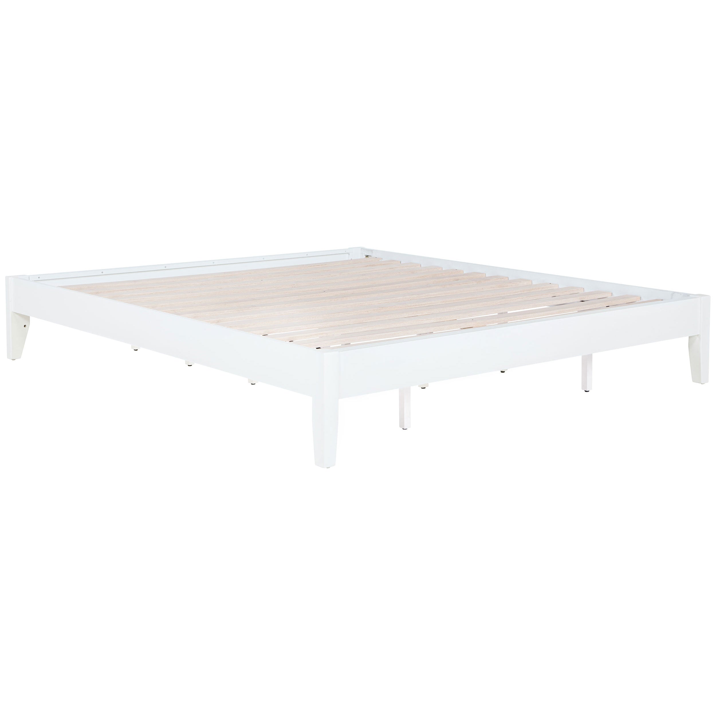 Dar Furniture - Coaster - Hounslow California King Universal Platform Bed White - 306128KW