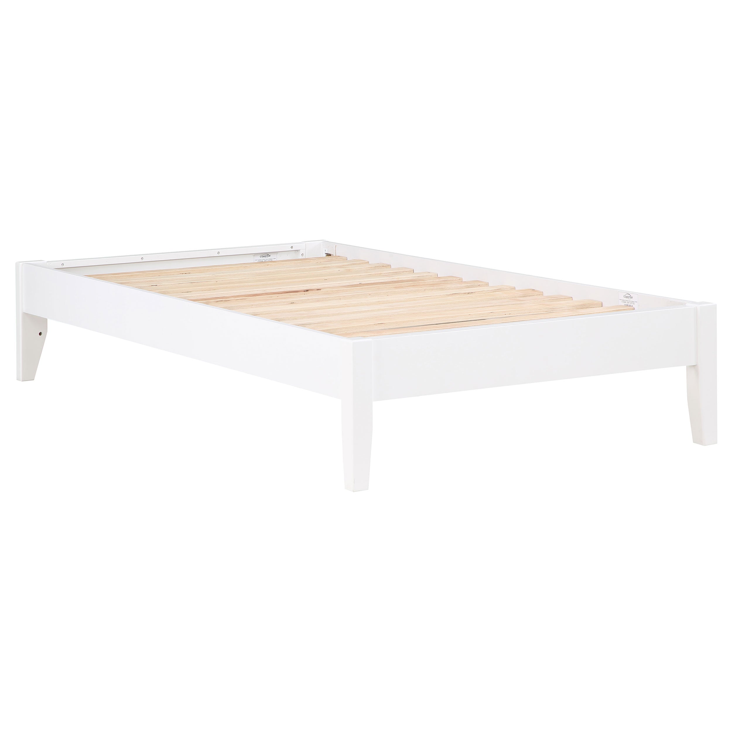 Dar Furniture - Coaster - Hounslow Twin Universal Platform Bed White - 306128T