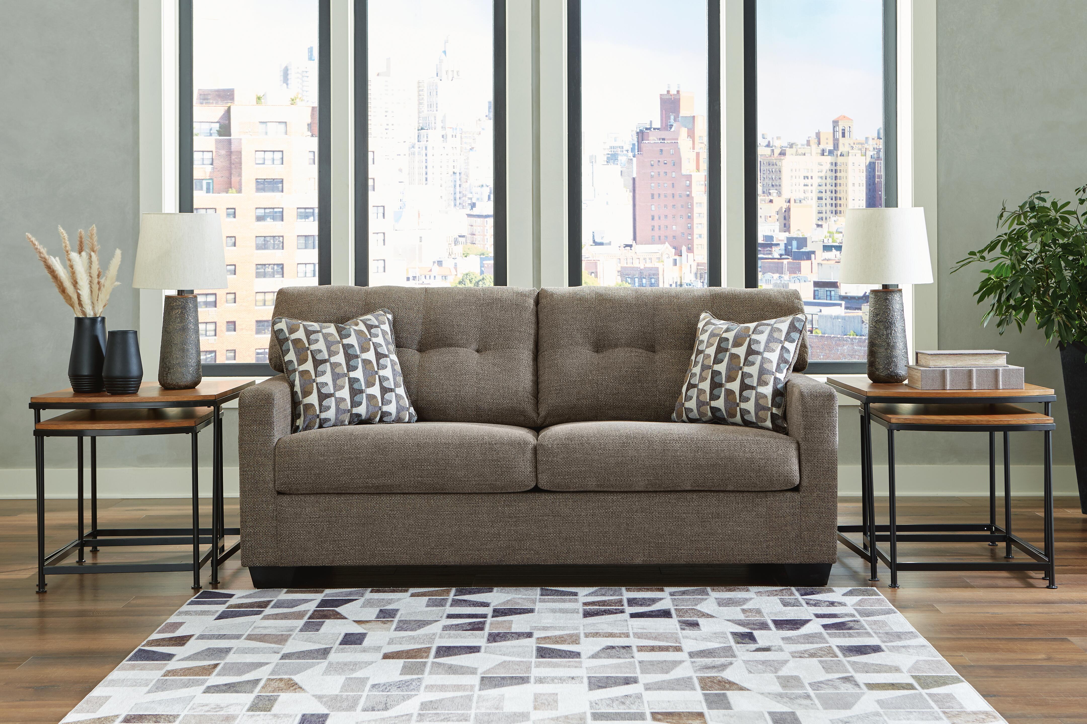 Dar Furniture - Ashley Furniture - Mahoney Sofa - Sofa / Chocolate - 3100538