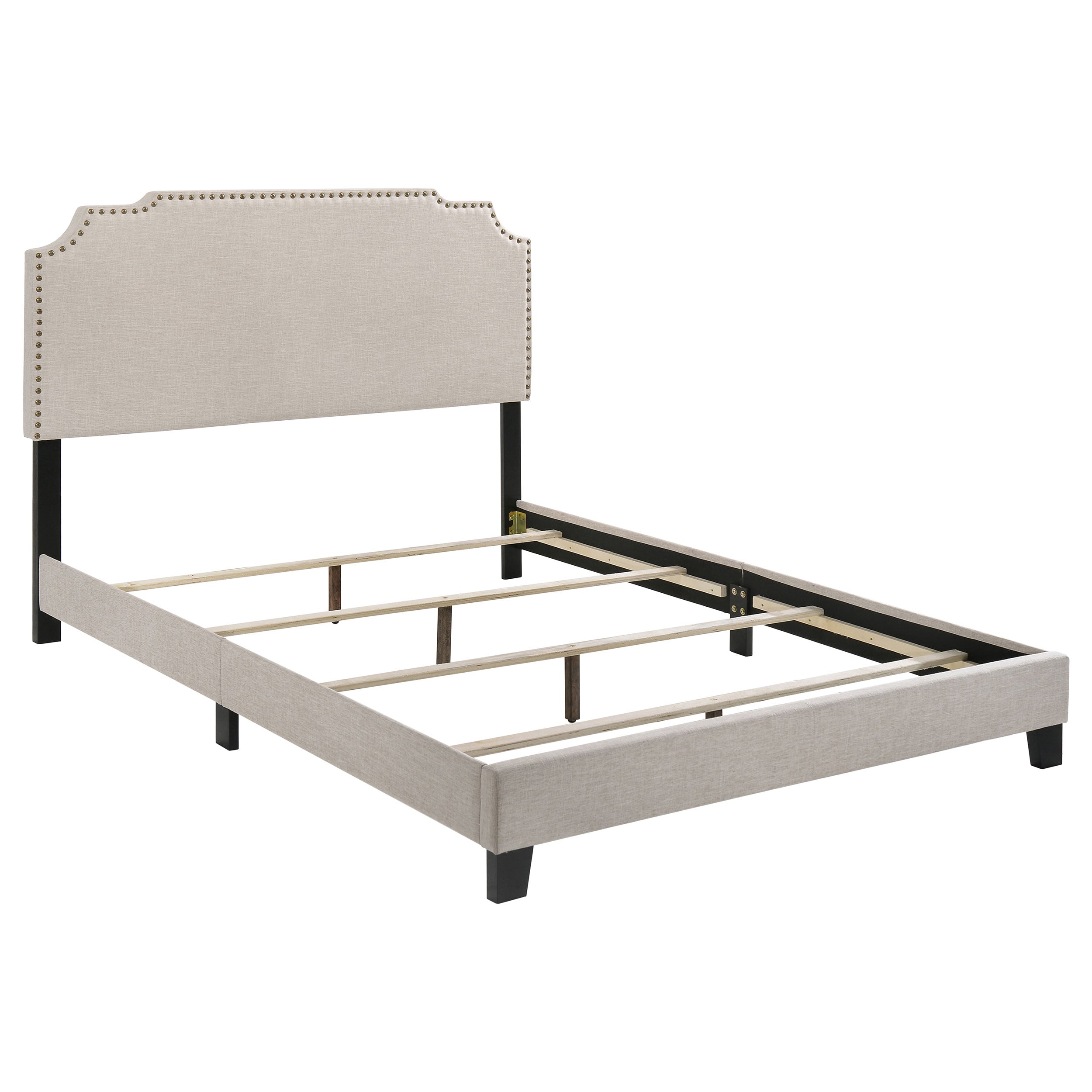 Dar Furniture - Coaster - Tamarac Upholstered Full Panel Bed Beige - 310061F