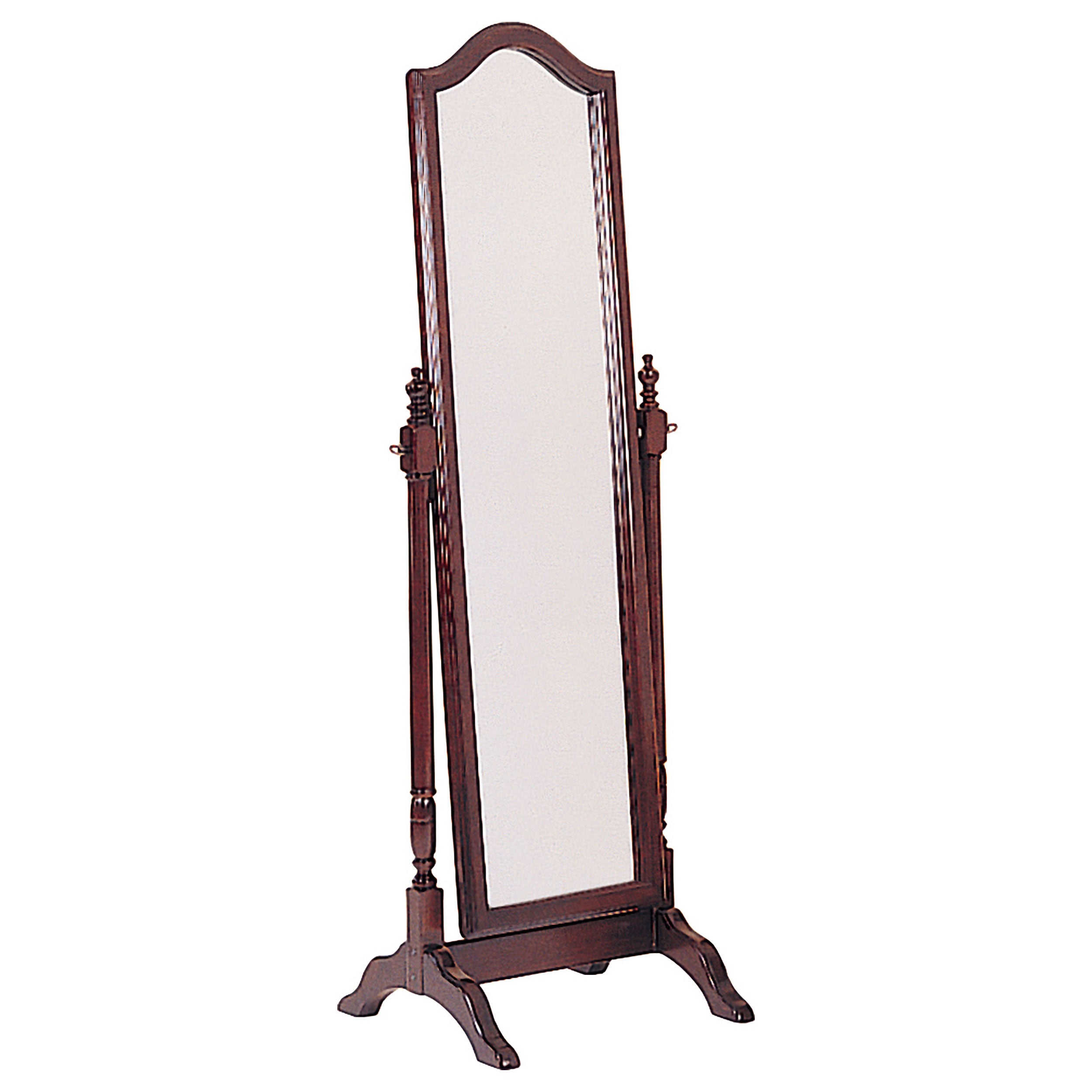 Dar Furniture - Coaster - Cabot Wood Adjustable Full Length Cheval Mirror Merlot - 3103