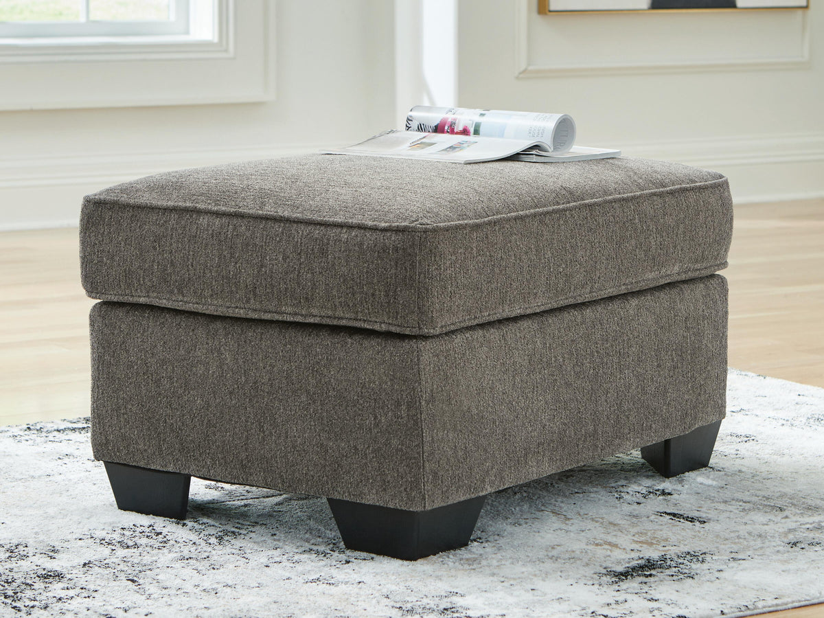 Dar Furniture - Ashley Furniture - Olten Ottoman - Ottoman / Graphite - 3130514