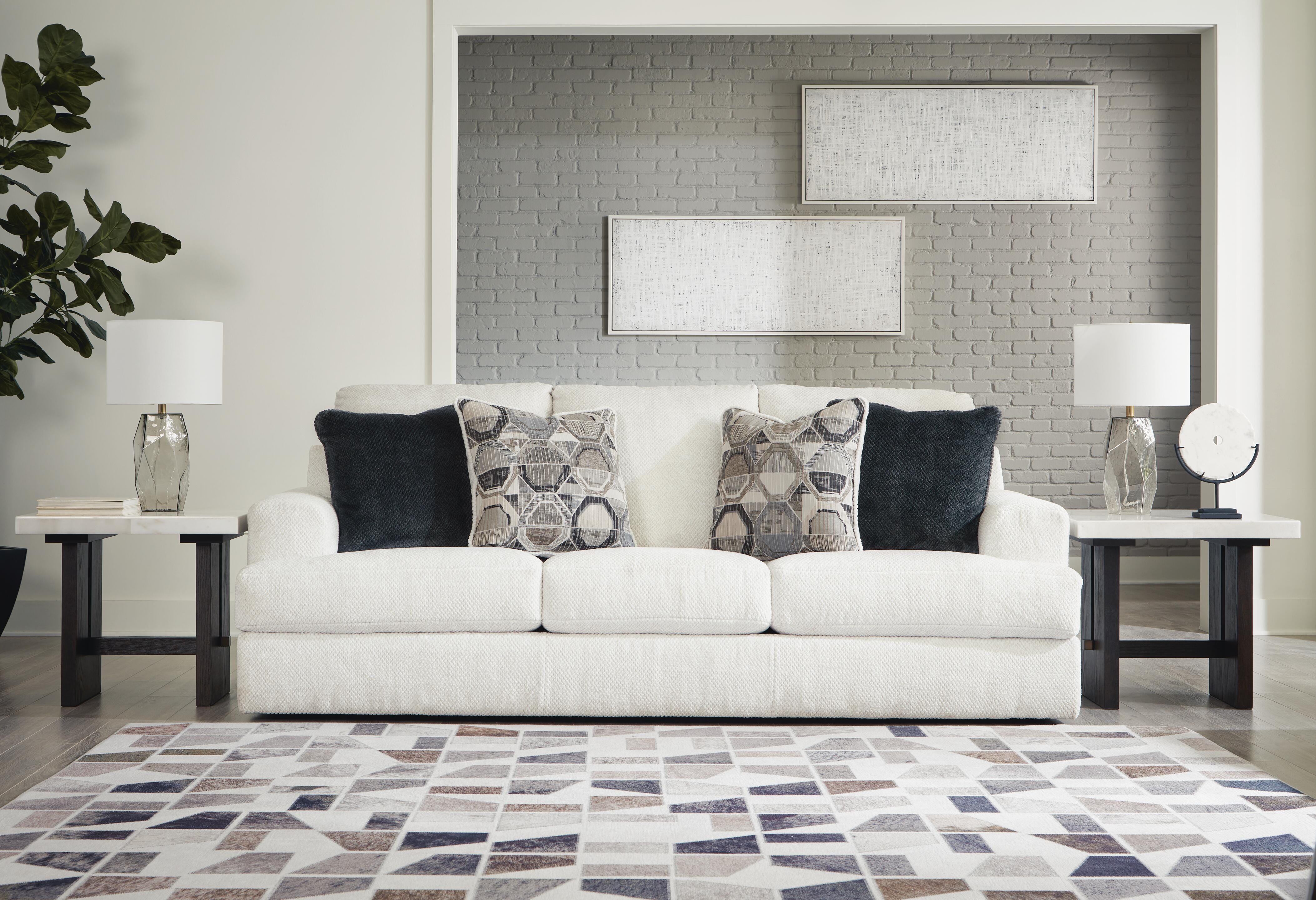 Dar Furniture - Ashley Furniture - Karinne Sofa - Sofa / Linen - 3140338