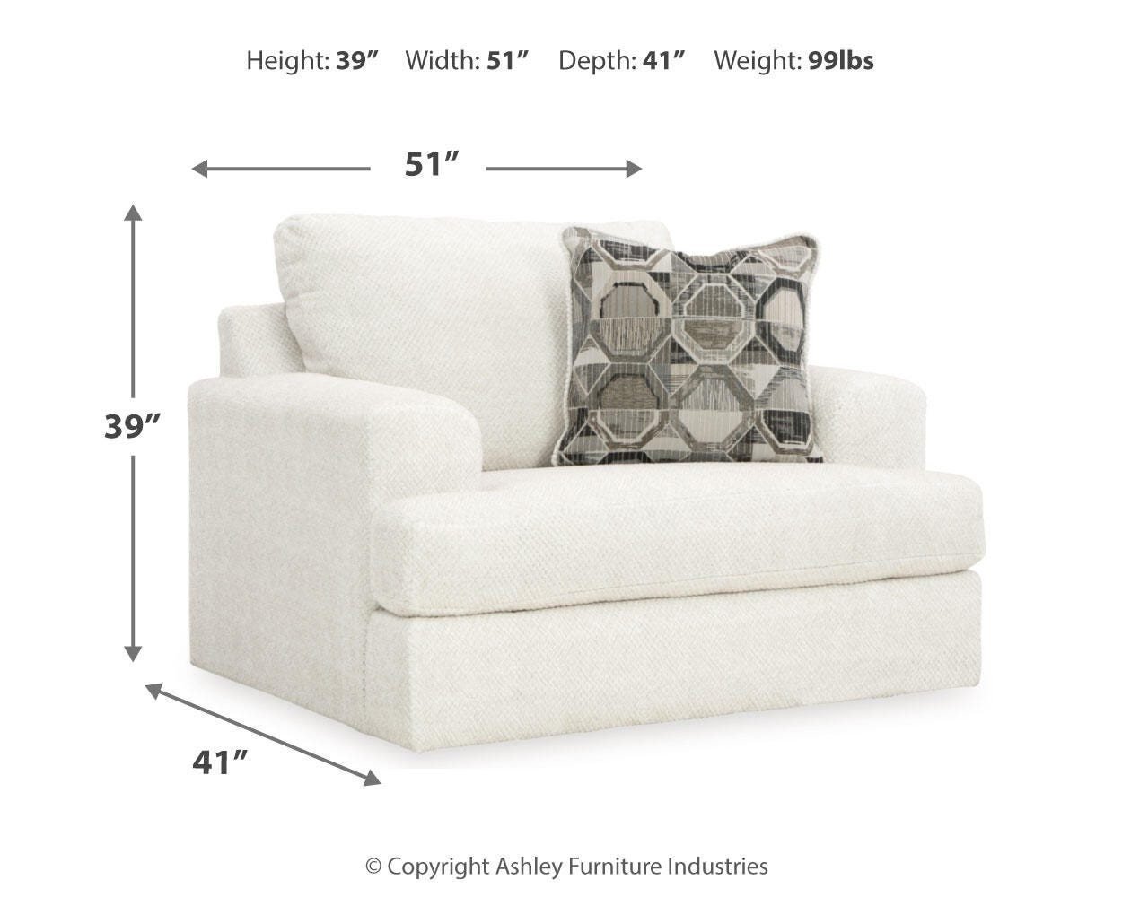 Karinne Oversized Chair