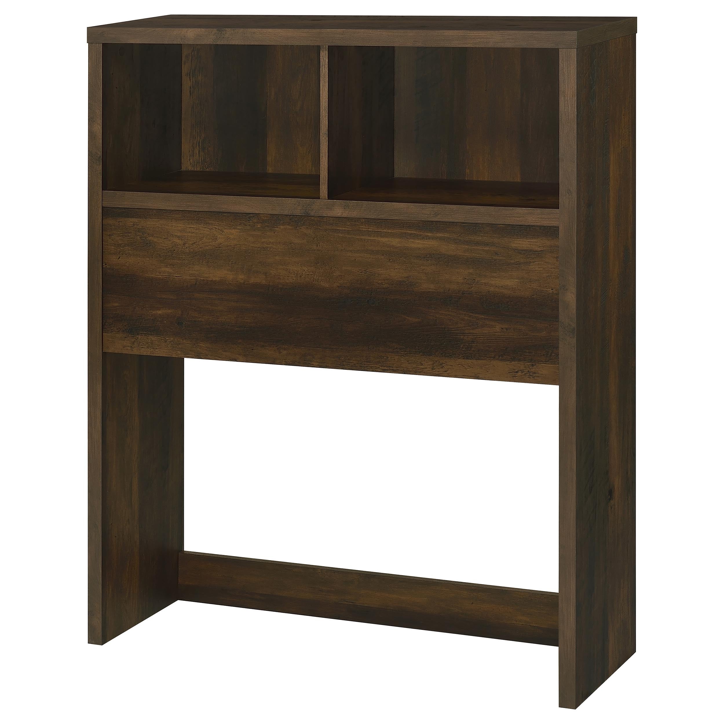 Westpark 49-inch Twin Bookcase Headboard Dark Pine