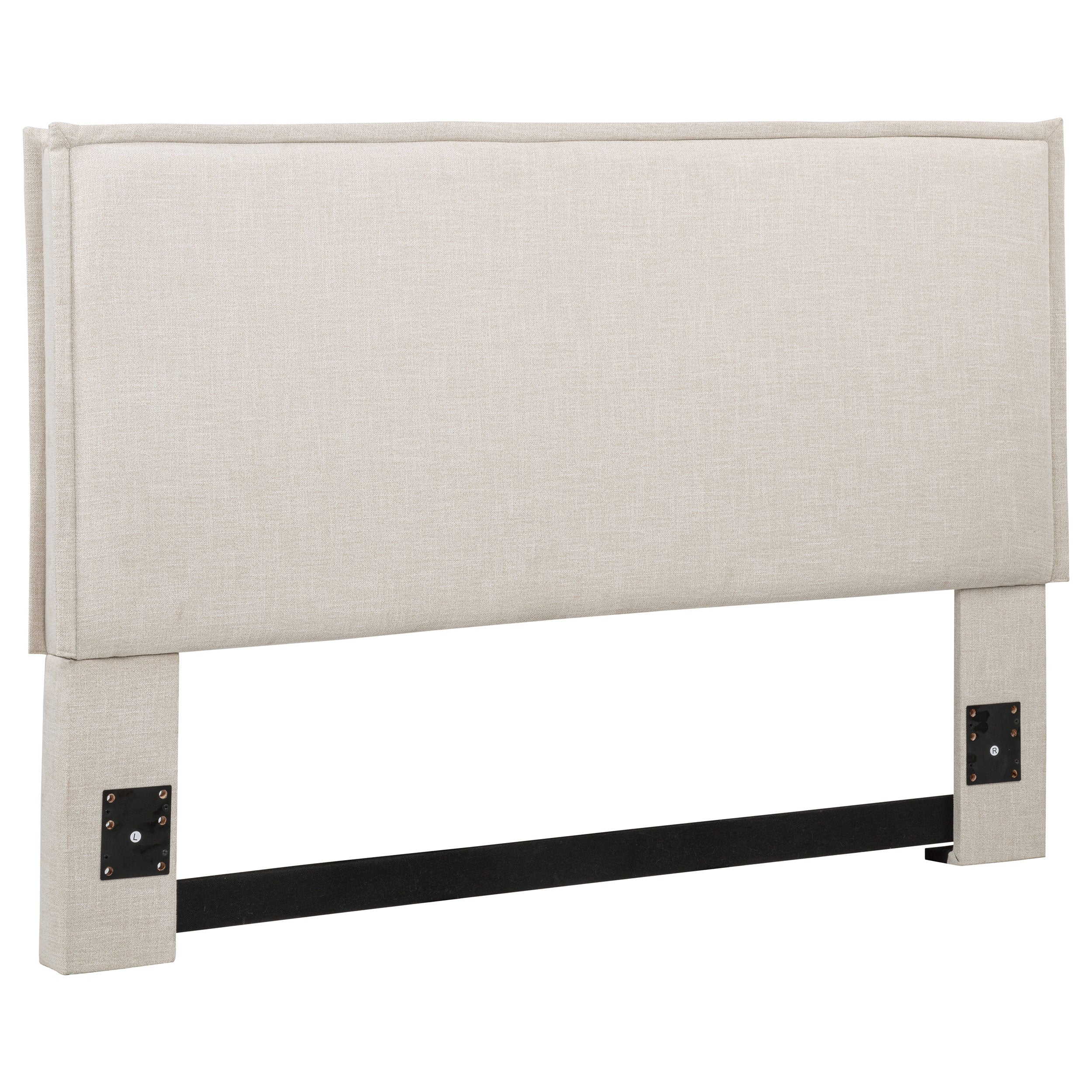 Dar Furniture - Coaster - Izzy Upholstered Queen or Full Panel Headboard Sand - 315985QF