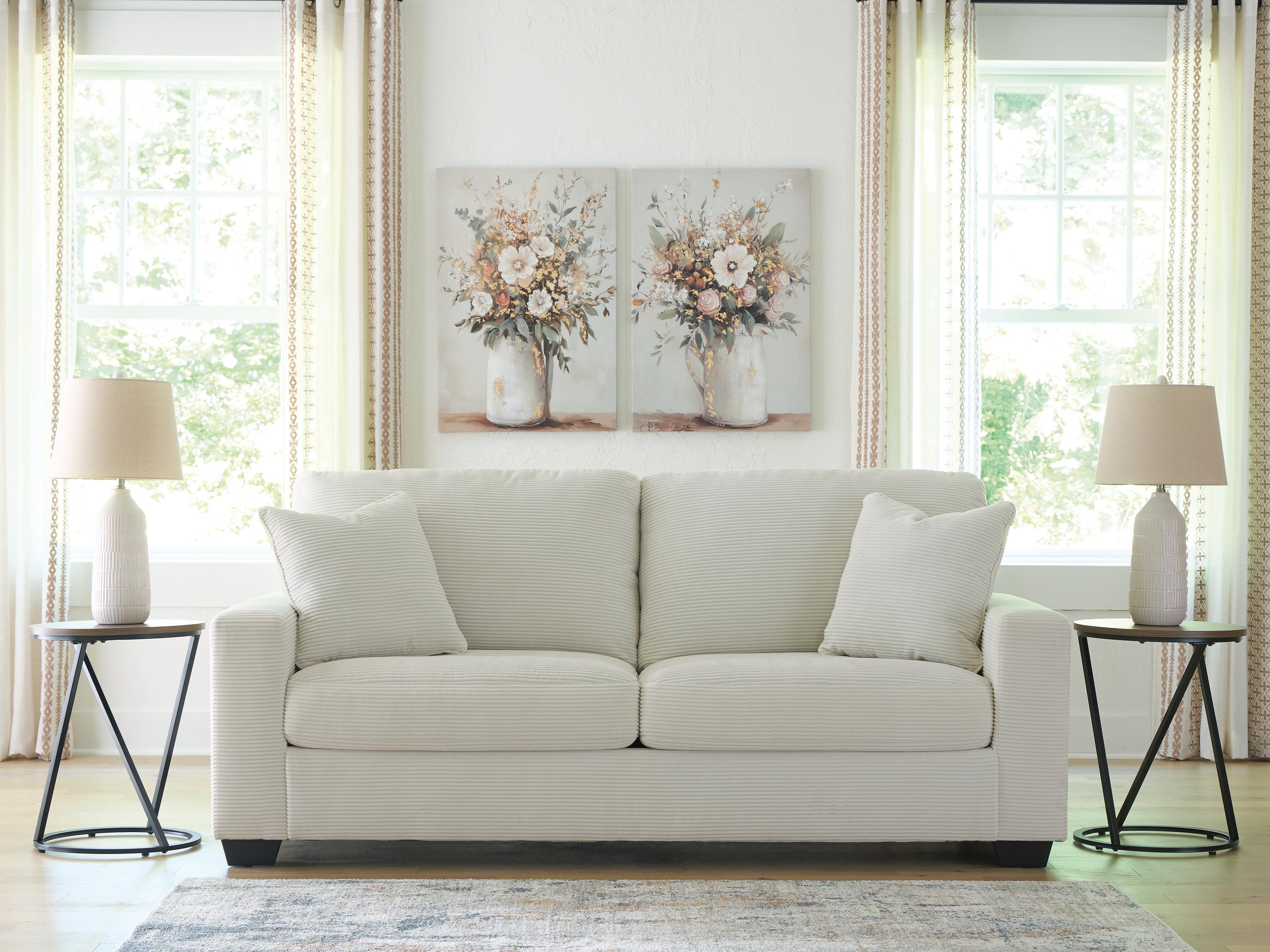 Dar Furniture - Ashley Furniture - Greenbriar Sofa - Sofa / Ivory - PC3200638
