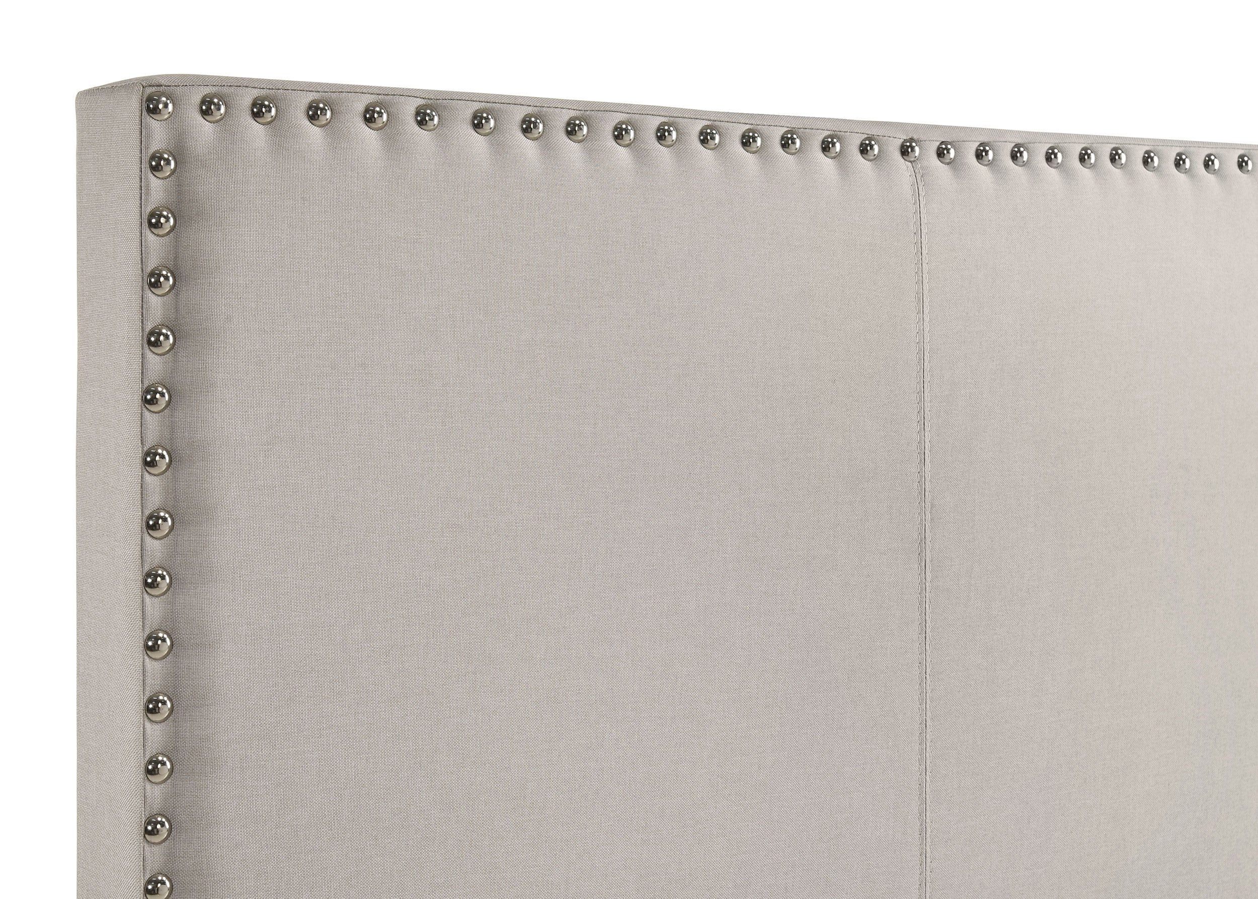 Boyd Upholstered California King Panel Bed Ivory