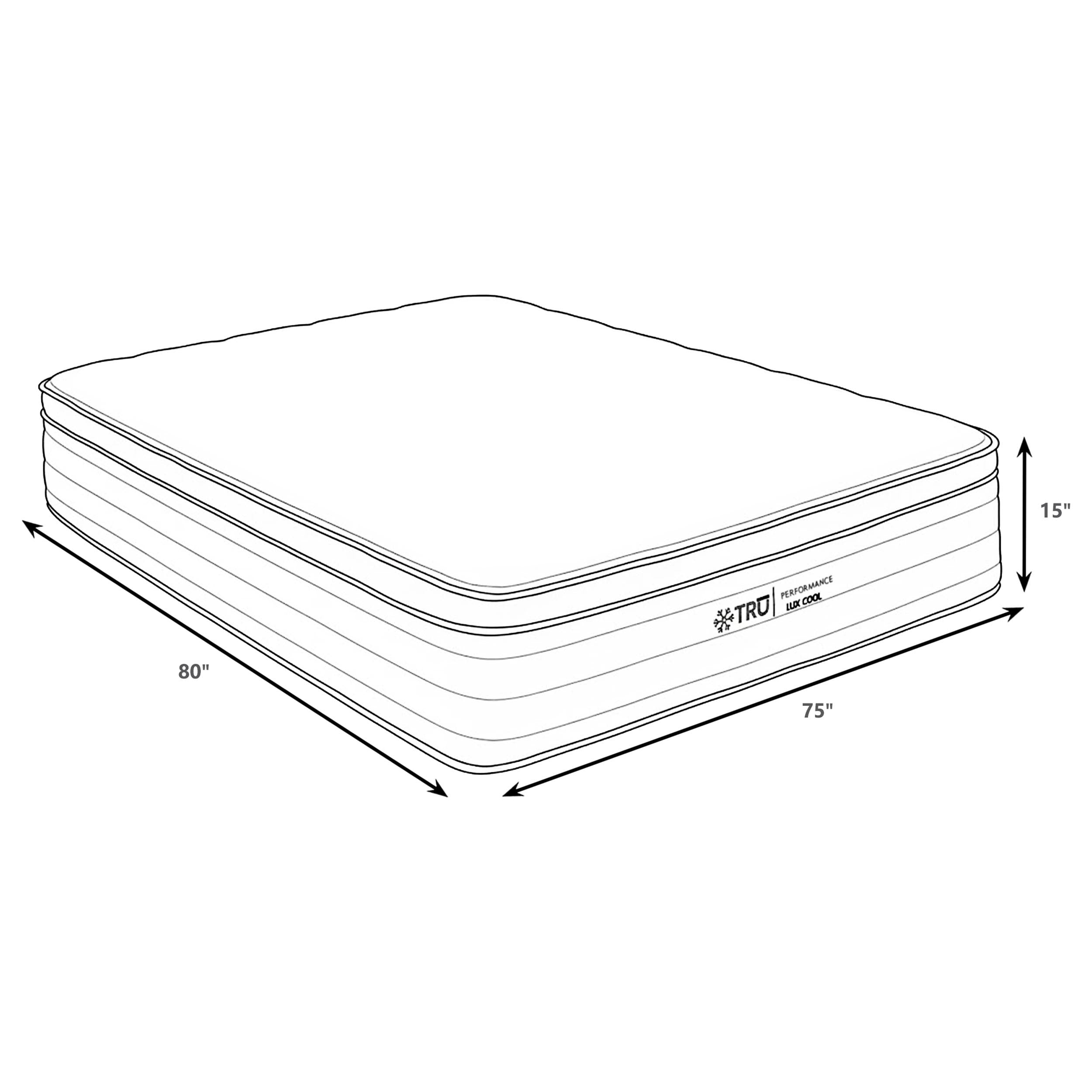 Montlake 15-inch East King Cool Euro Top Foam Hybrid Mattress