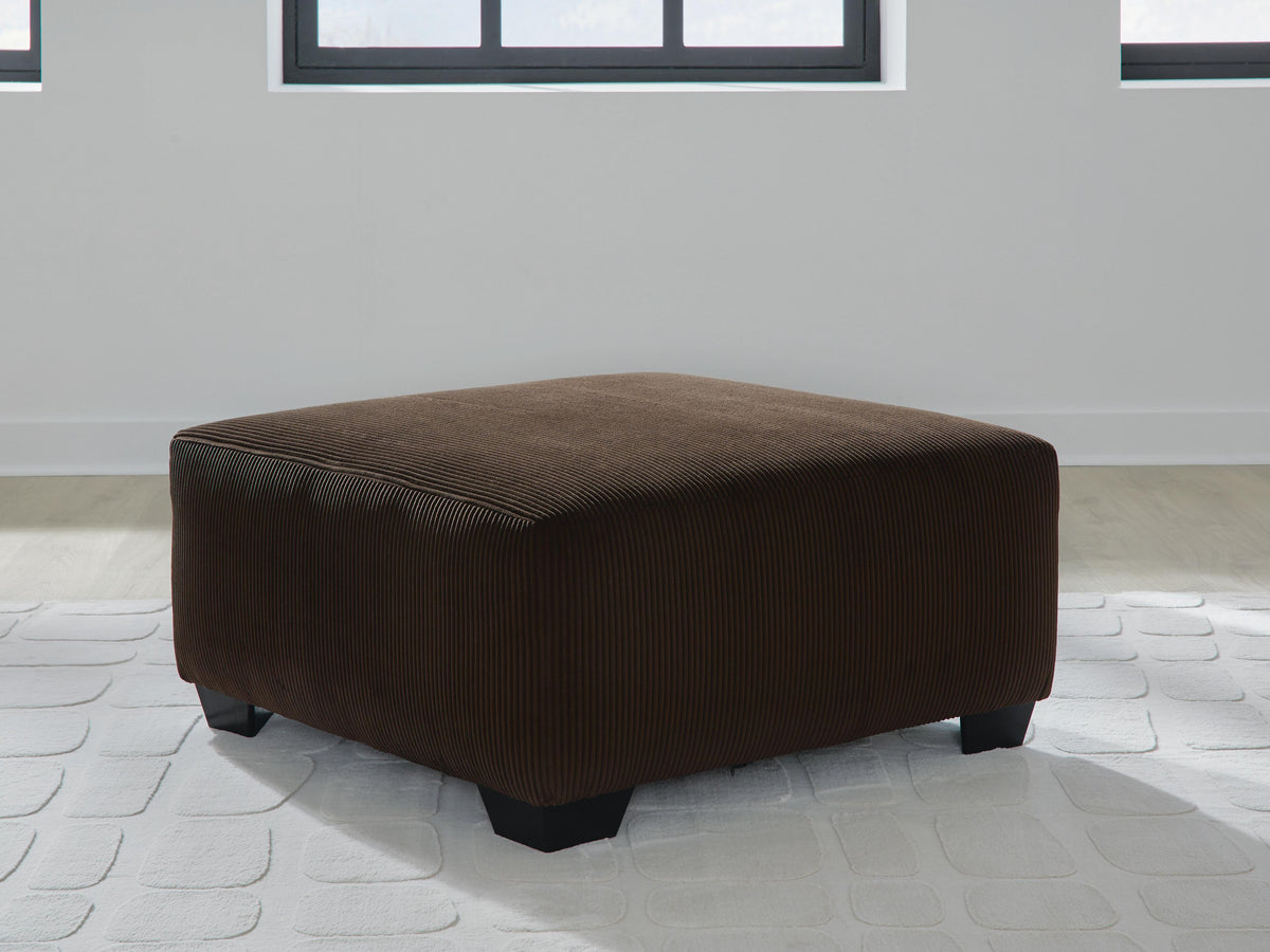 Dar Furniture - Ashley Furniture - Kimlee Oversized Accent Ottoman - Oversized Accent Ottoman / Chocolate - PC3560308