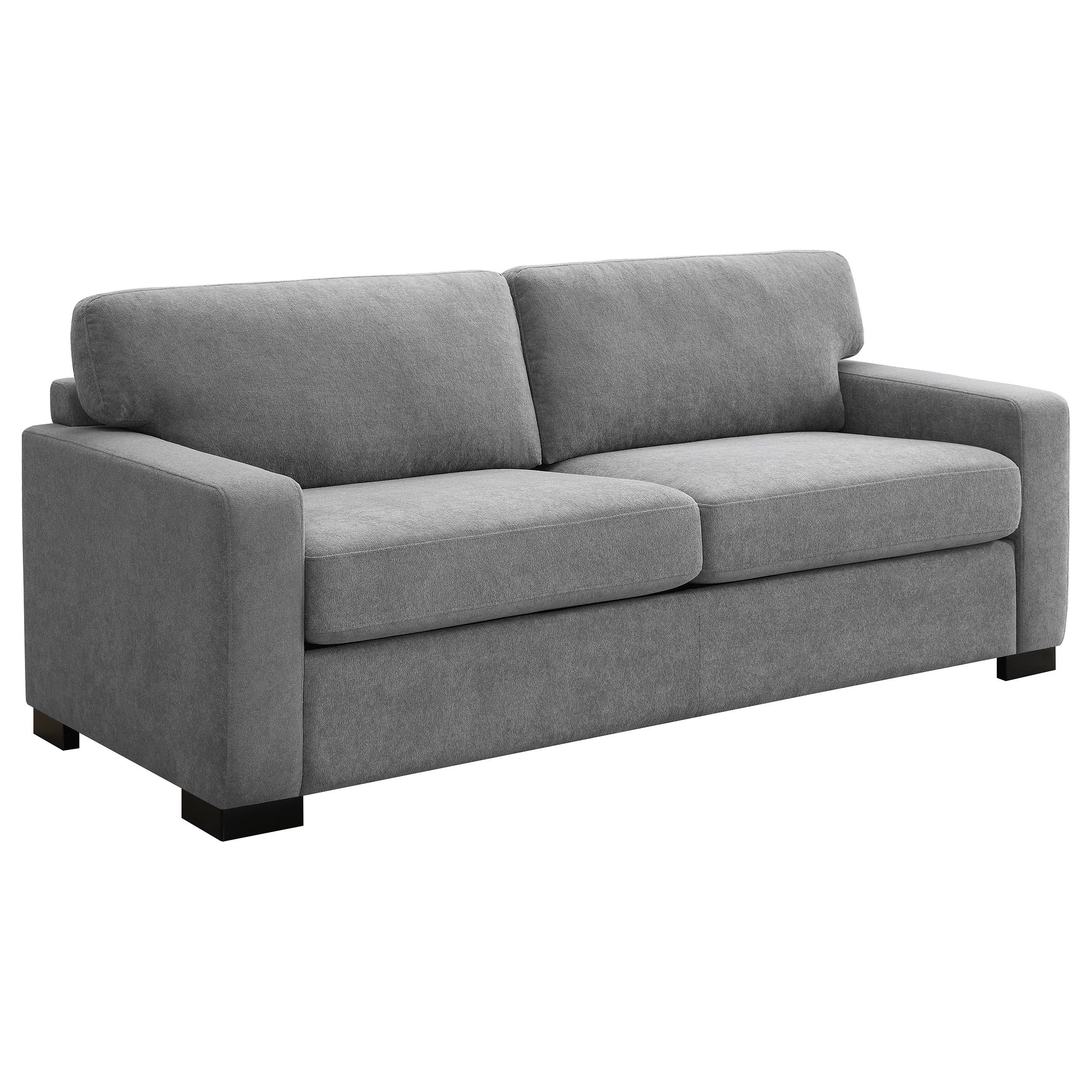 Dar Furniture - Coaster - Simpson Upholstered Sofa Sleeper with Queen Mattress Grey - 360050