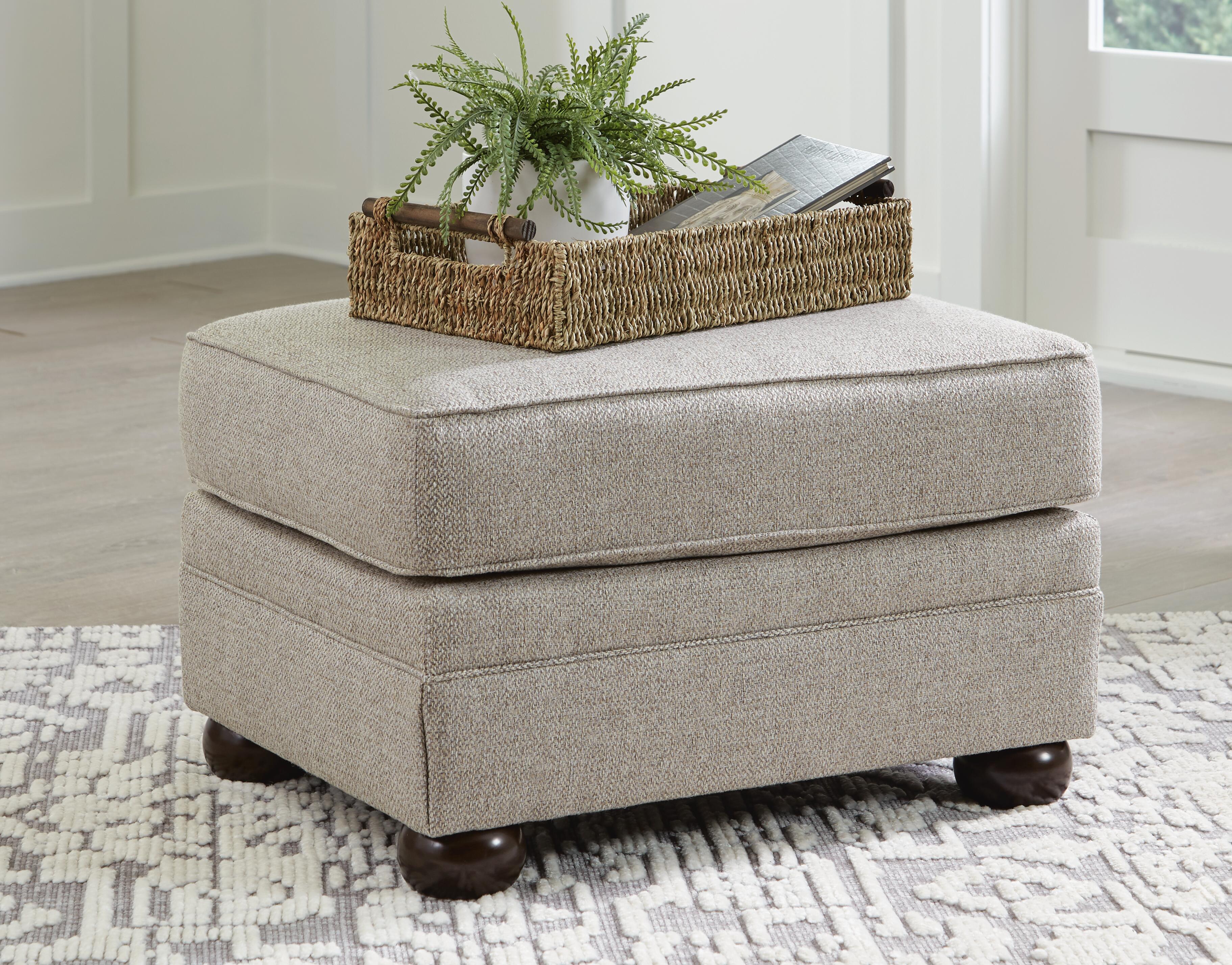 Dar Furniture - Ashley Furniture - Gaelon Ottoman - Ottoman / Dune - 3730714