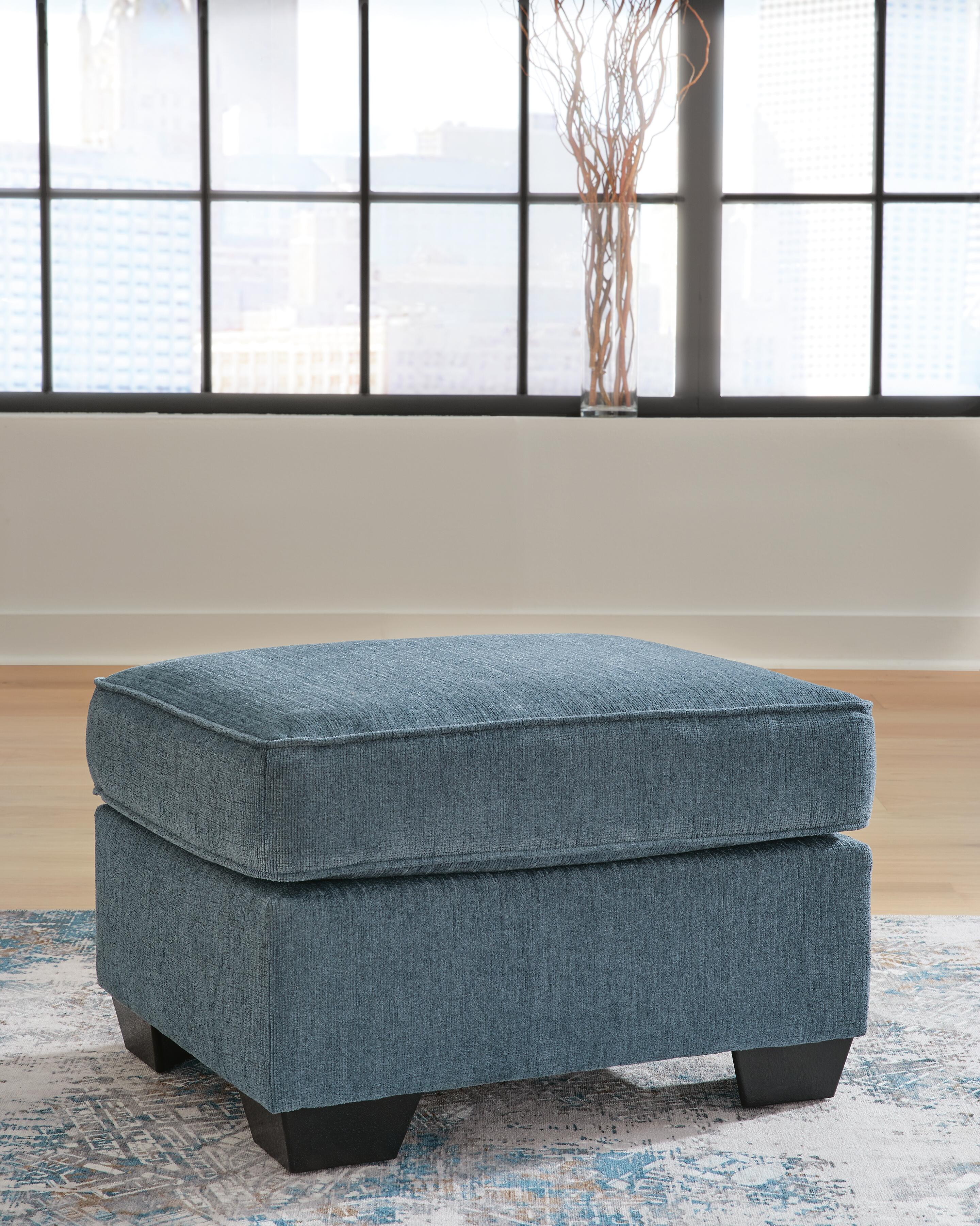 Dar Furniture - Ashley Furniture - Cashton Ottoman - Ottoman / Blue - 4060514