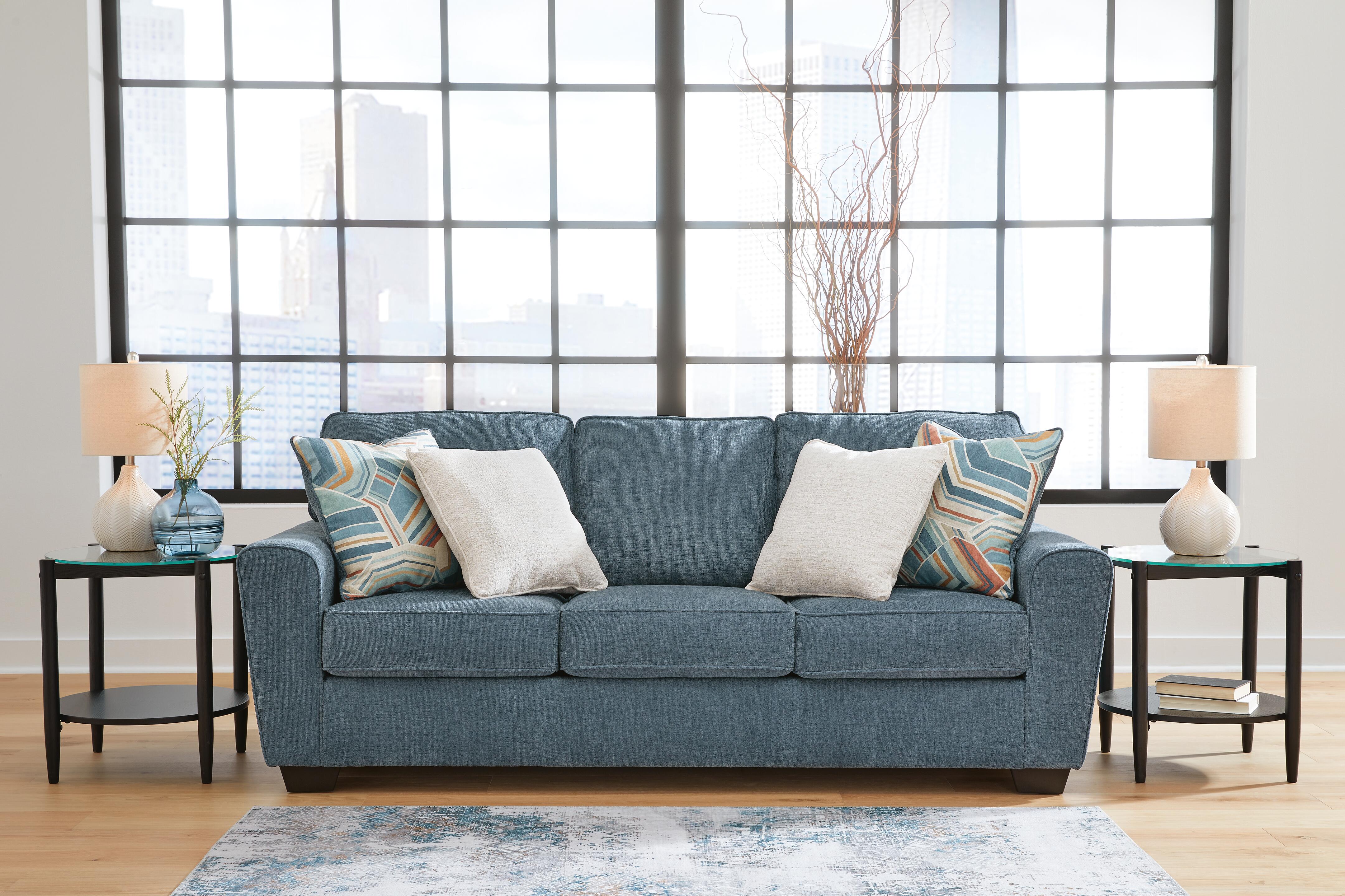 Dar Furniture - Ashley Furniture - Cashton Sofa - Sofa / Blue - 4060538