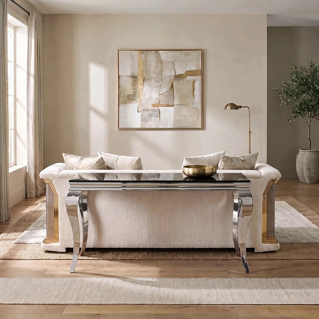 WETZIKON Sofa Table, Black