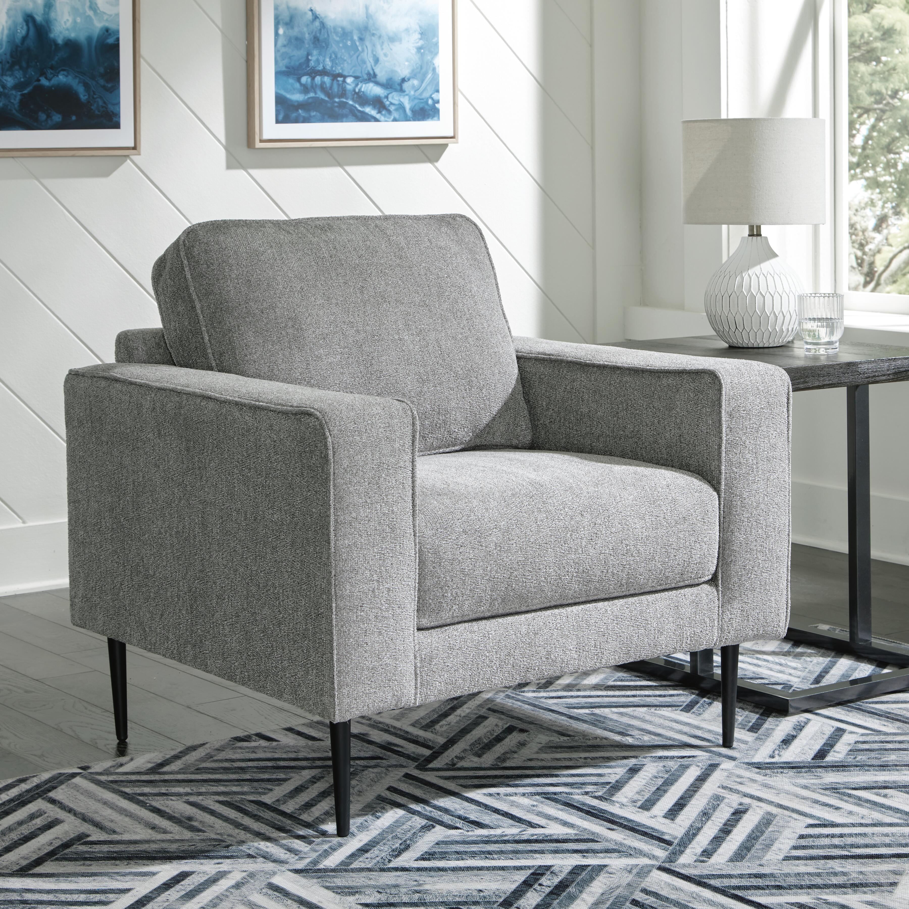 Dar Furniture - Ashley Furniture - Hazela Chair - Chair / Charcoal - 4110220