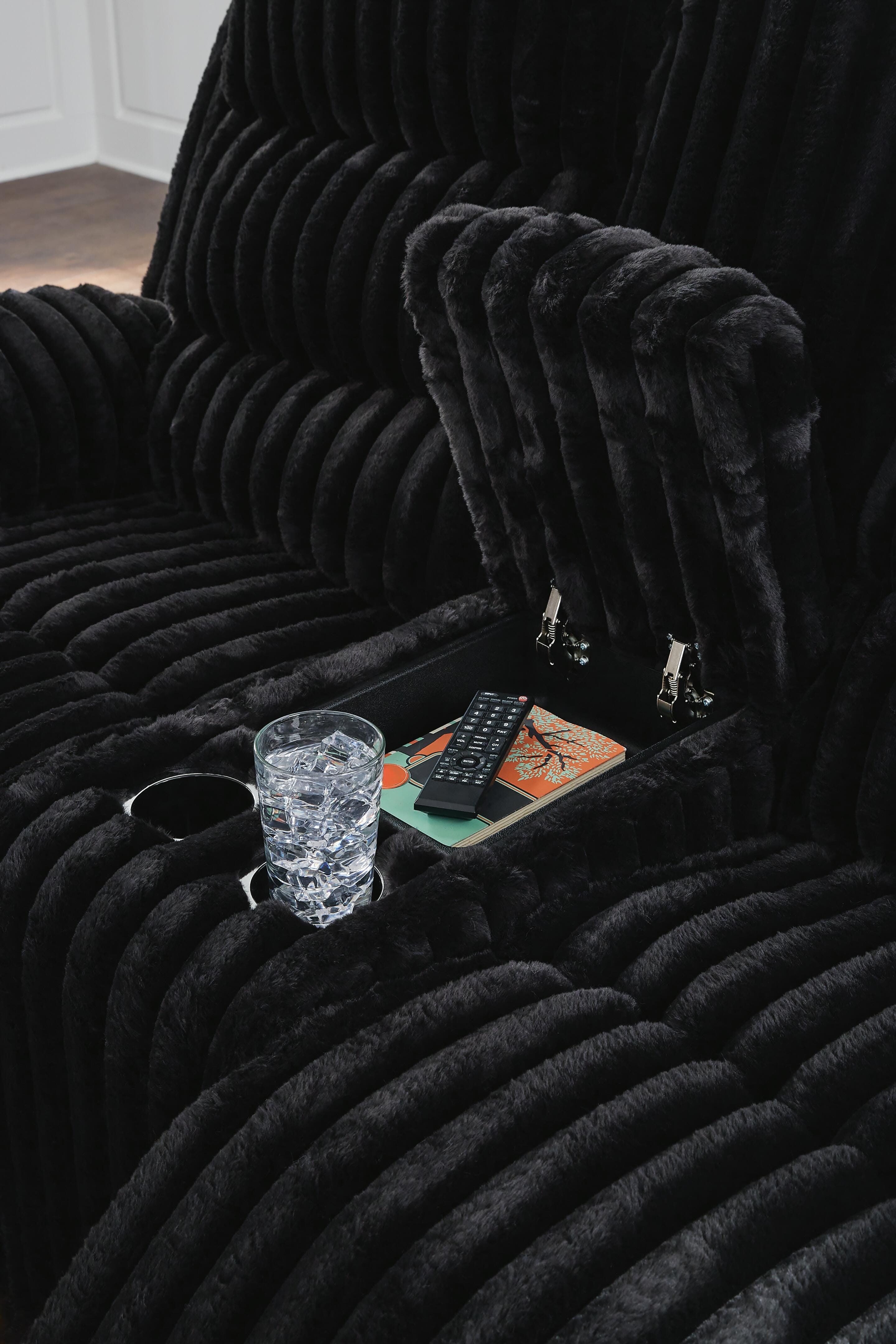 Rhine Falls Power Reclining Loveseat with Console