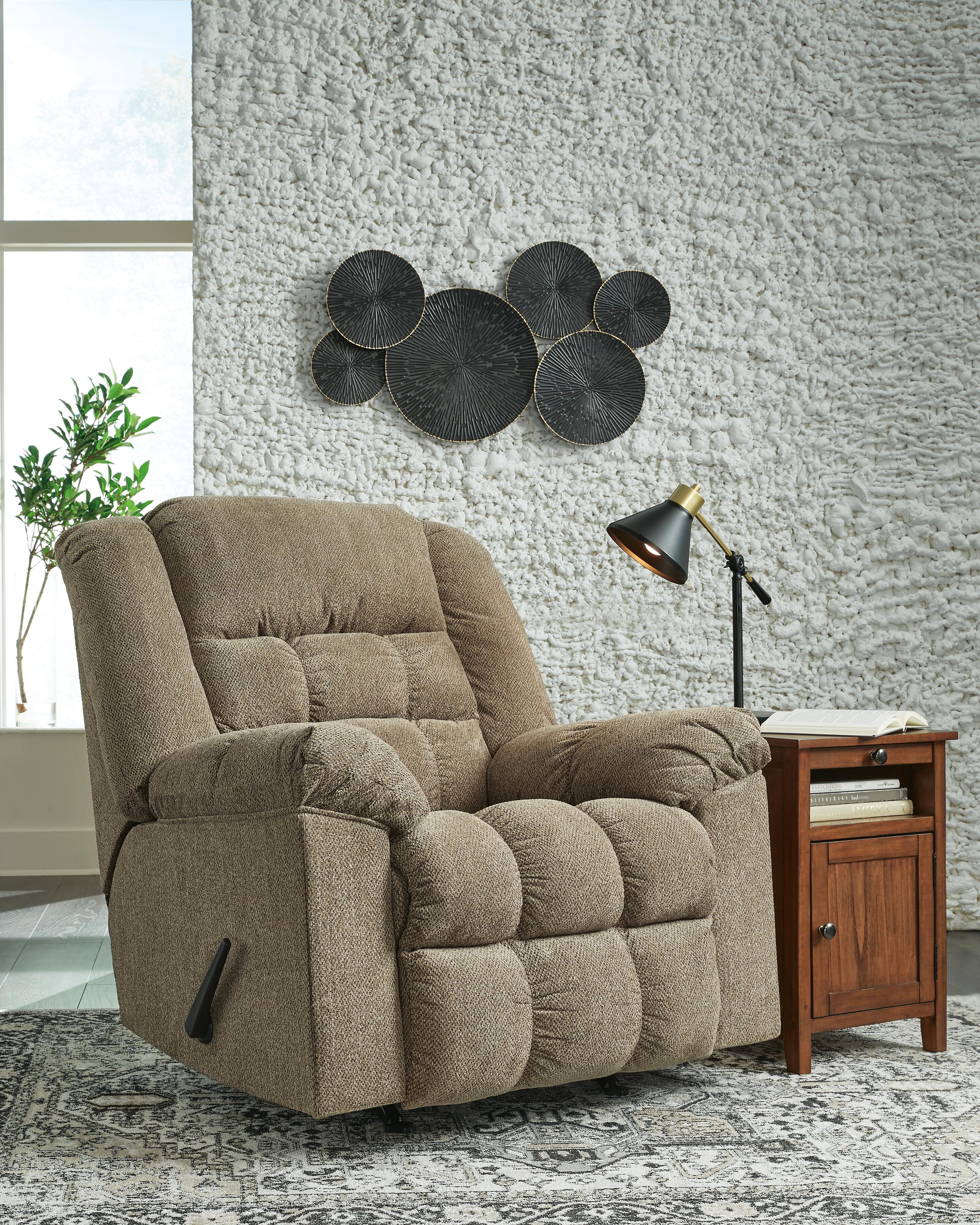Dar Furniture - Ashley Furniture - Kegler Recliner - Rocker Recliner / Briar - 4450525