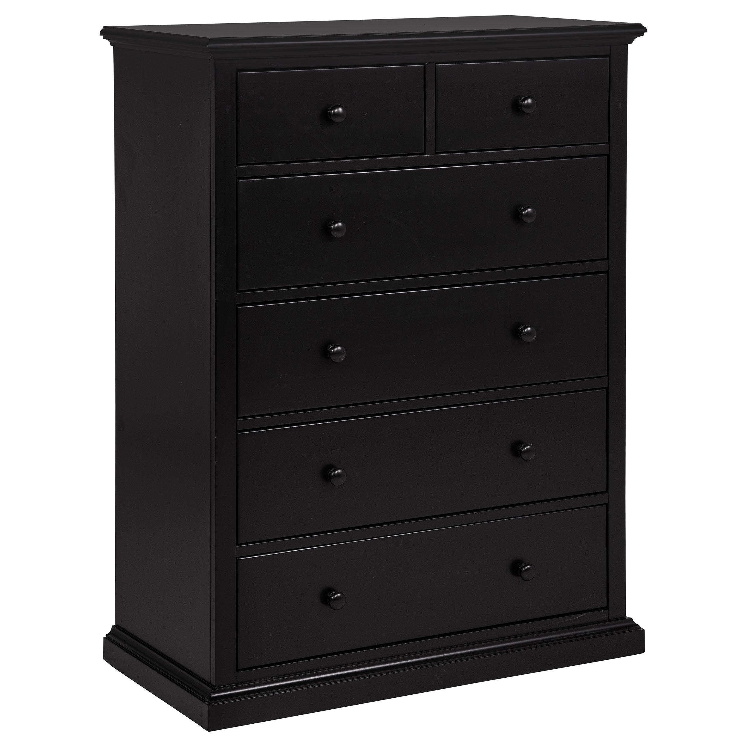 Dar Furniture - Coaster - Sumerlin 6-drawer Bedroom Chest of Drawers Black - 460595BLK