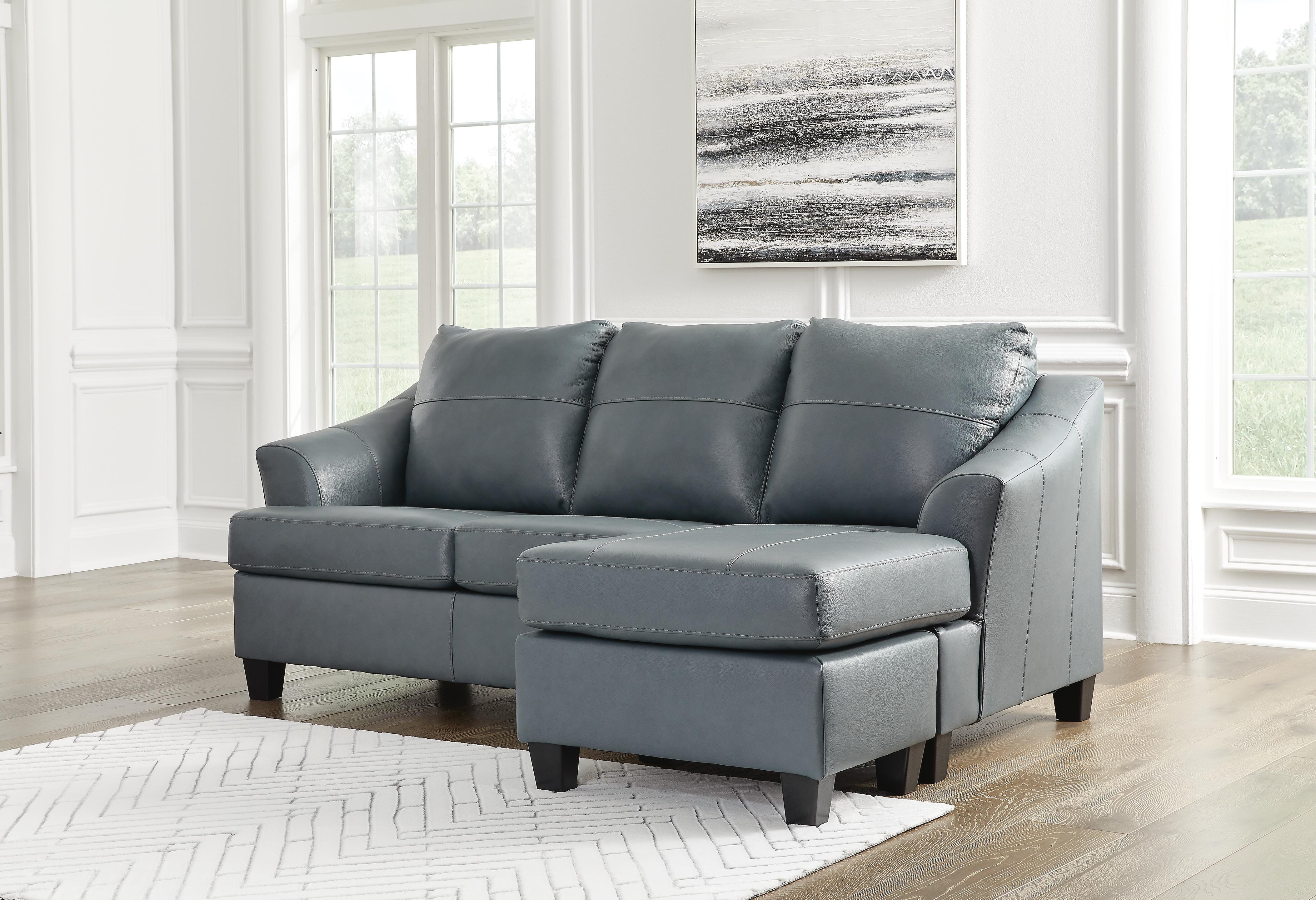 Dar Furniture - Ashley Furniture - Genoa Sofa Chaise - Sofa Chaise / Steel - 4770518