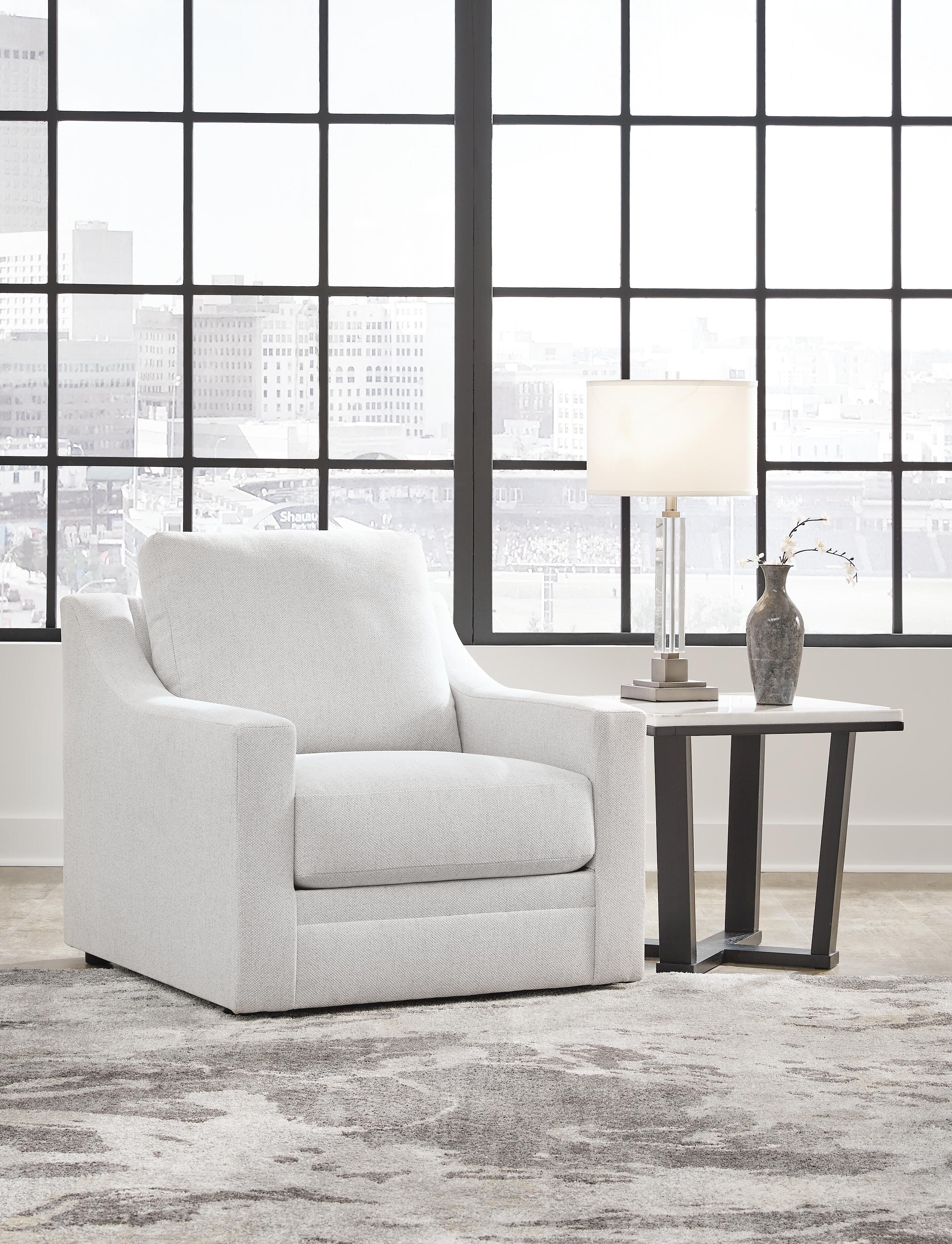 Dar Furniture - Ashley Furniture - Maitelynn Chair - Chair / Chalk - 4820220