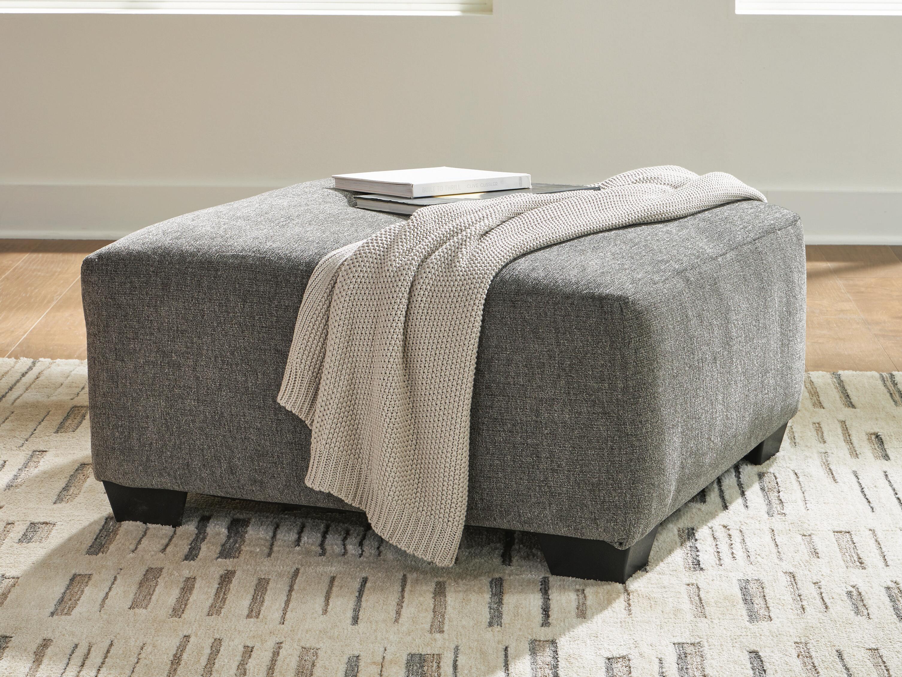 Dar Furniture - Ashley Furniture - Clarington Oversized Accent Ottoman - Oversized Accent Ottoman / Greystone - PC4840508