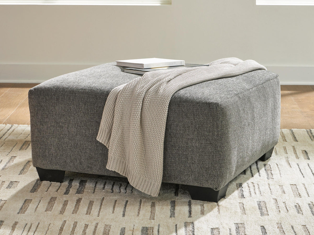 Dar Furniture - Ashley Furniture - Clarington Oversized Accent Ottoman - Oversized Accent Ottoman / Greystone - PC4840508