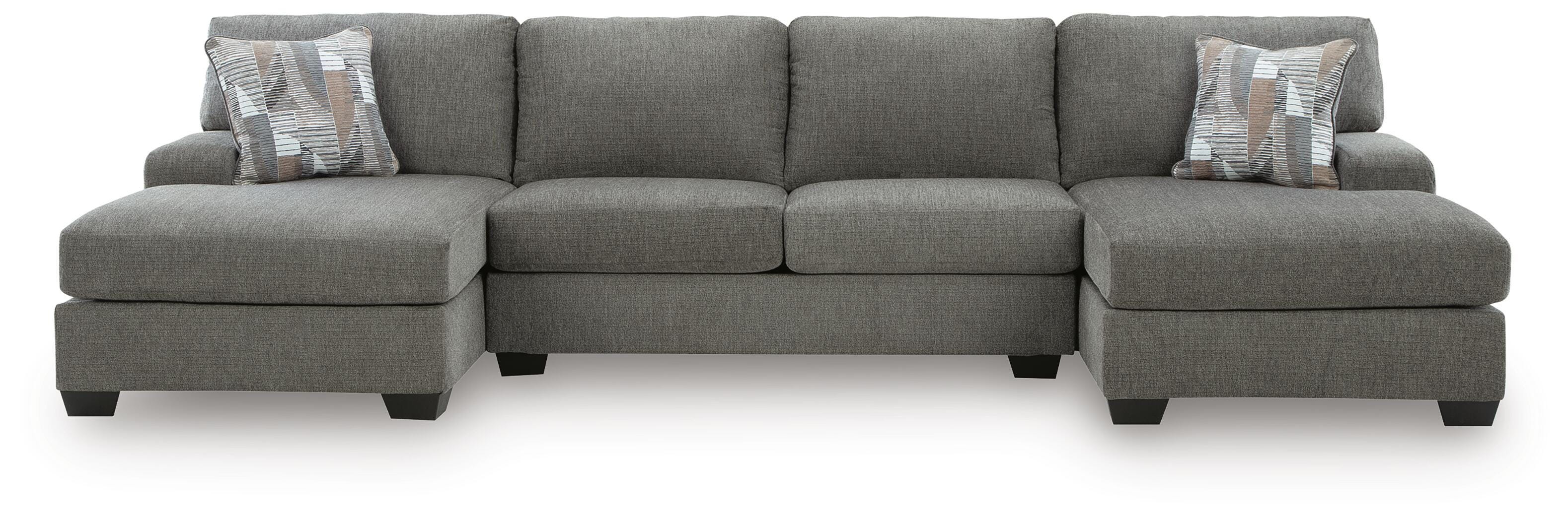 Clarington 3-Piece Sleeper Sectional with Double Chaise