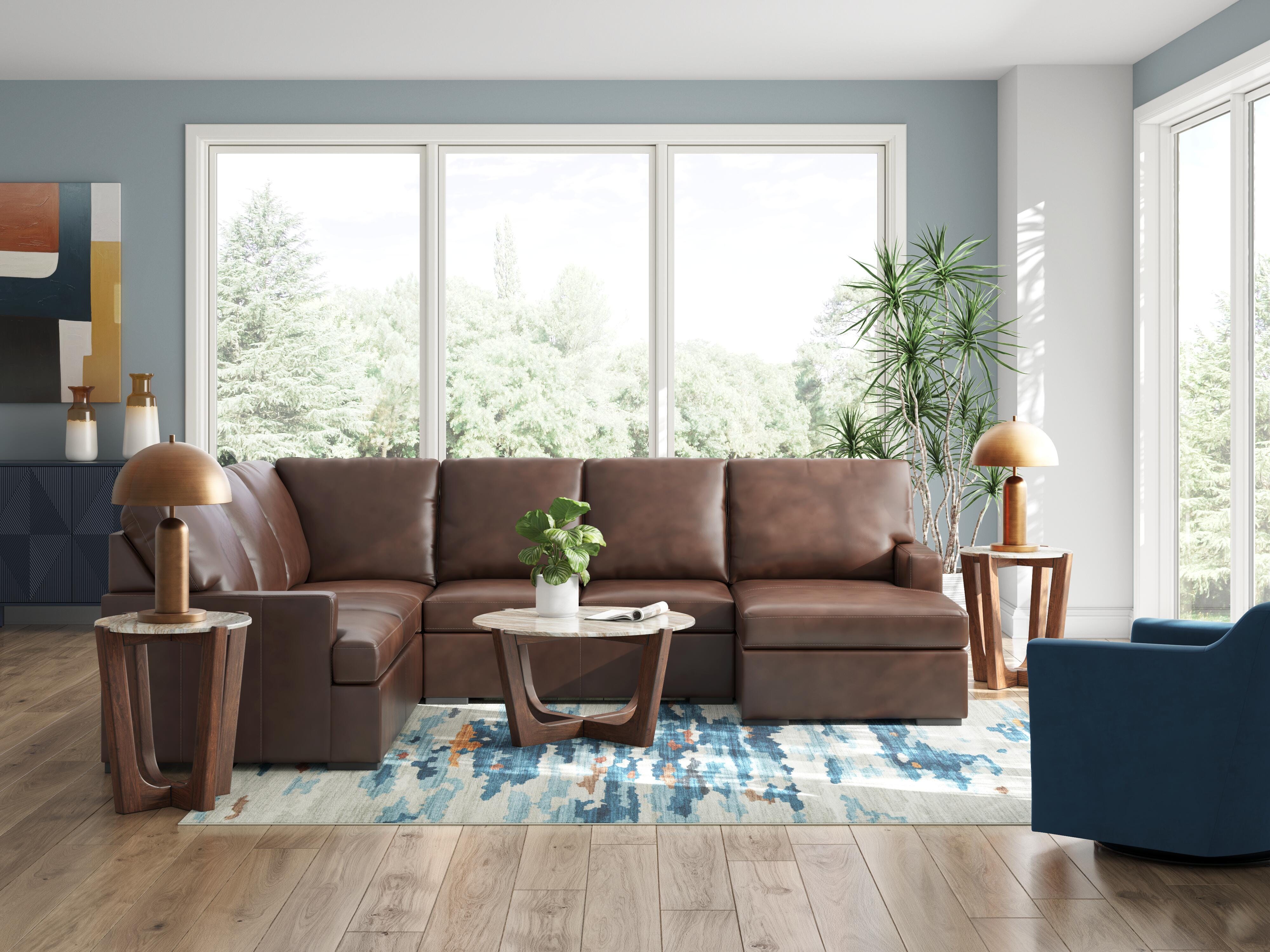 Dar Furniture - Ashley Furniture - McDowlan 3-Piece Sectional with Chaise - LAF 3-Piece Sectional with Chaise / Coffee - PC48504S1