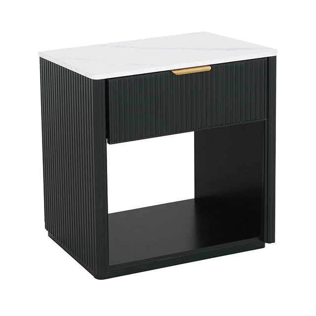 Gants Nightstand w/ Open Shelf