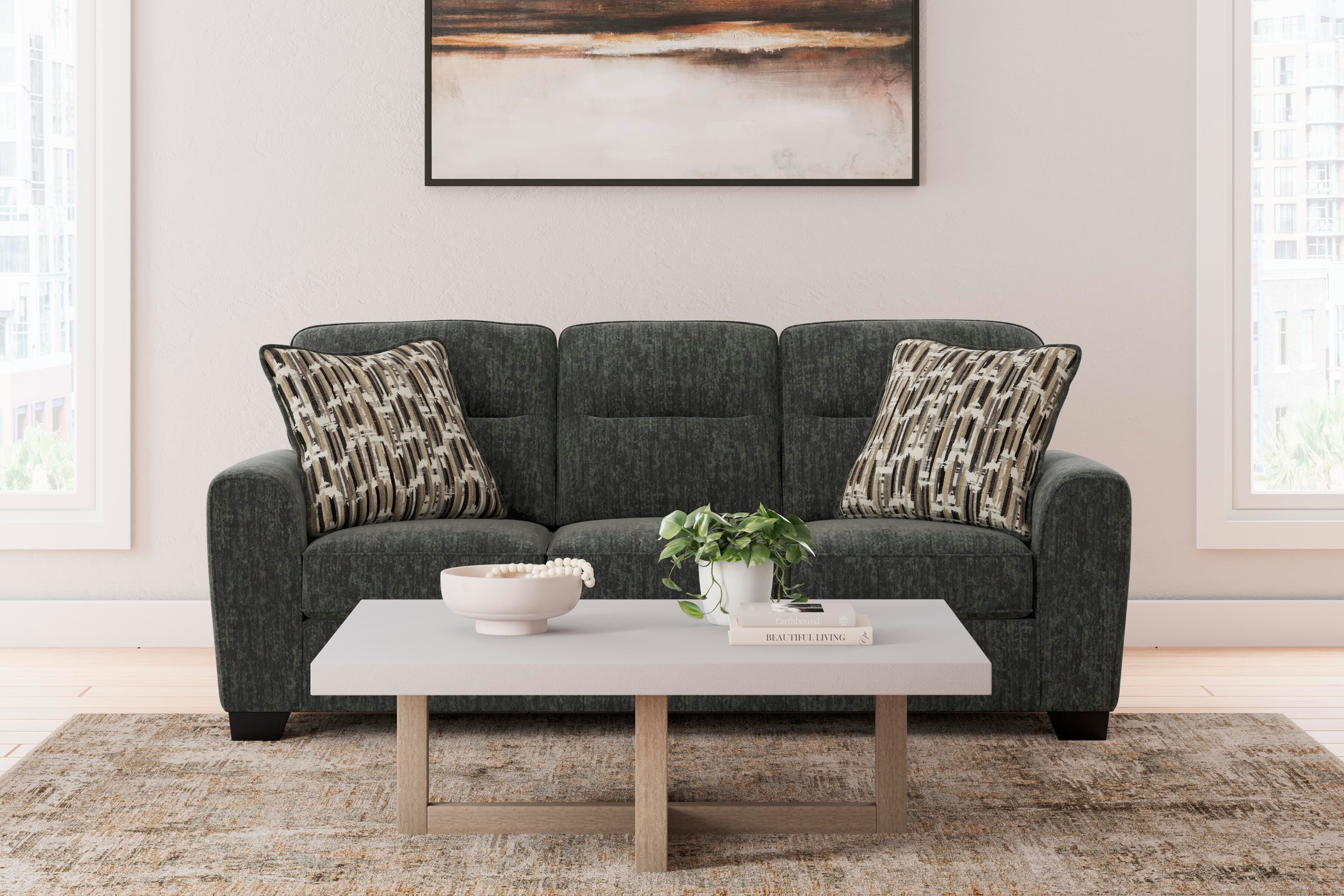 Dar Furniture - Ashley Furniture - Lonoke Sofa - Sofa / Gunmetal - 5050438