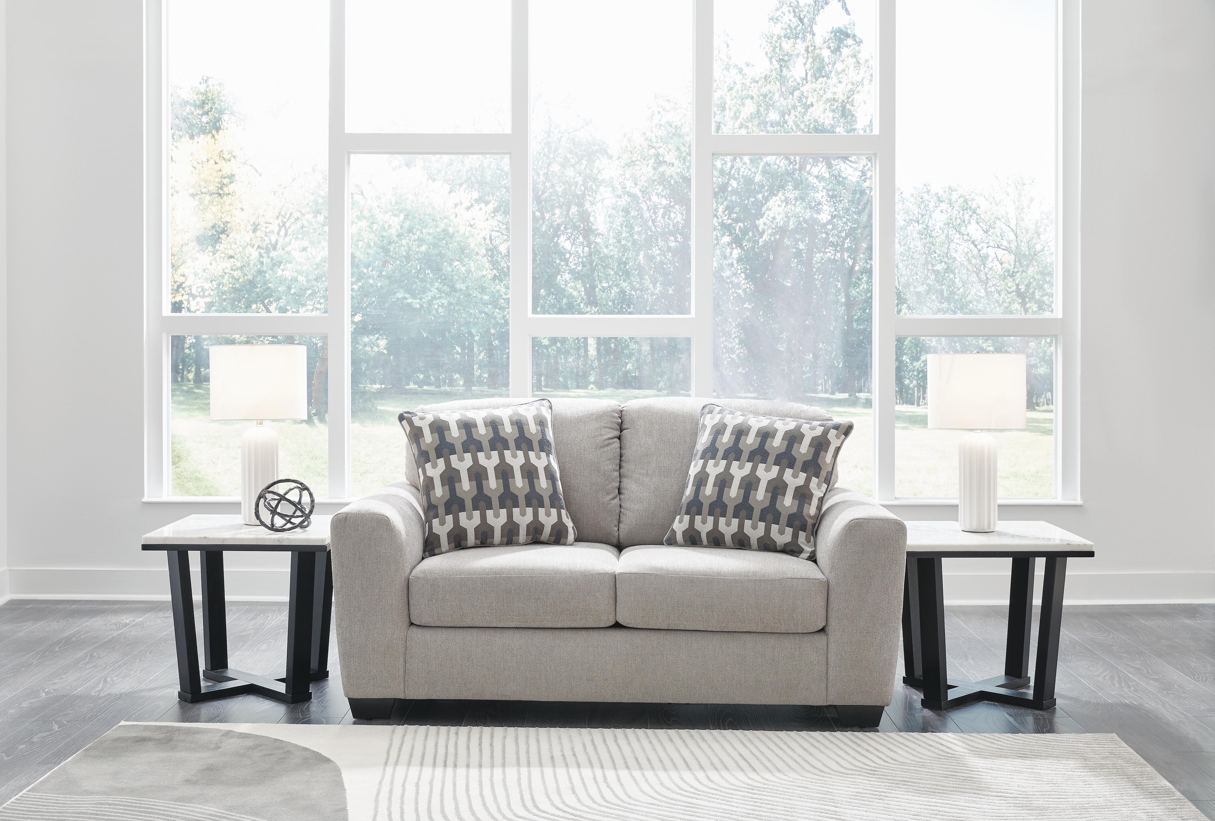 Dar Furniture - Ashley Furniture - Avenal Park Loveseat - Loveseat / Flannel - 5080535