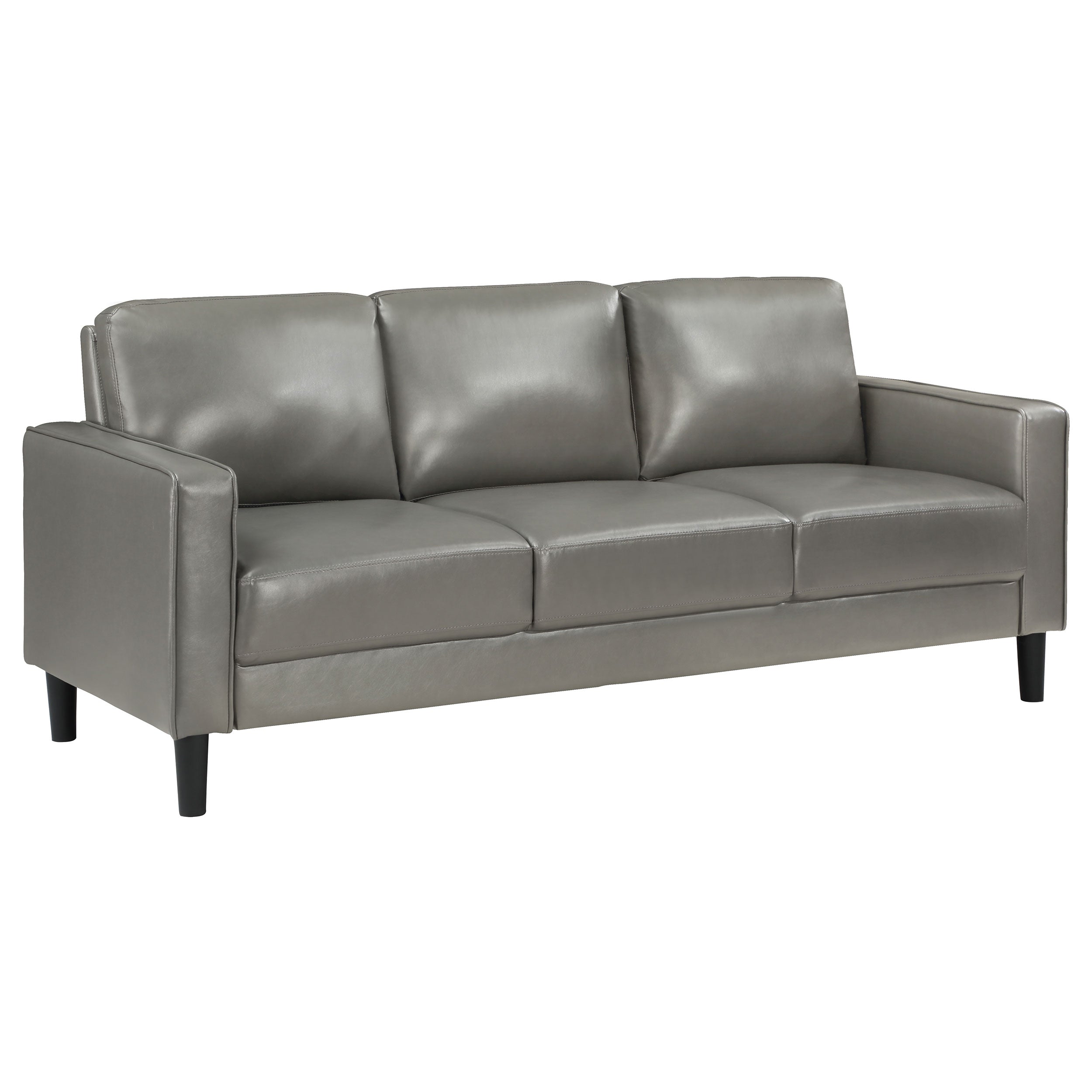 Dar Furniture - Coaster - Ruth Upholstered Track Arm Sofa Grey - 508365