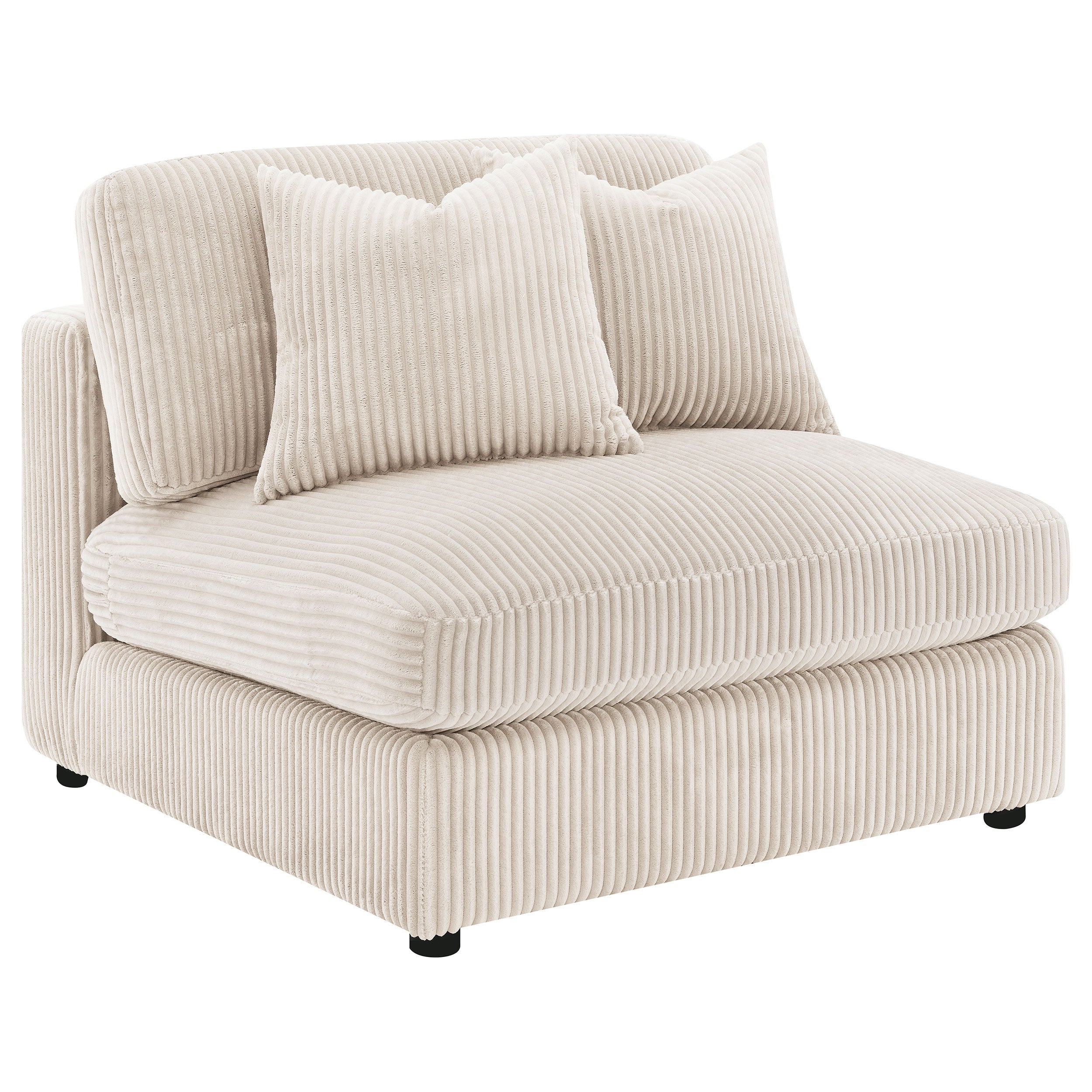 Dar Furniture - Coaster - Blaine Upholstered Armless Chair Sand - 509897