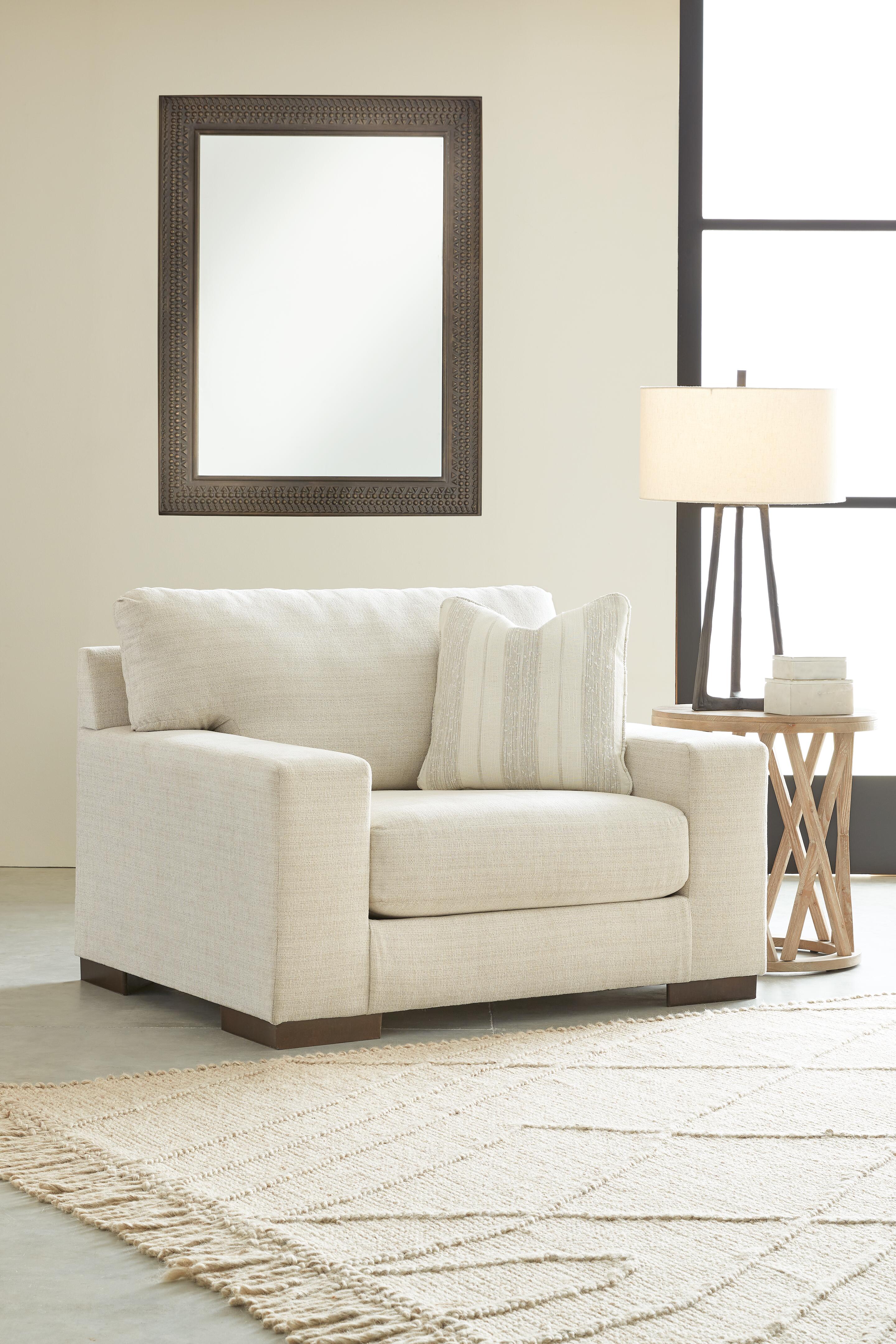 Dar Furniture - Ashley Furniture - Maggie Oversized Chair - Chair and a Half / Birch - 5200323
