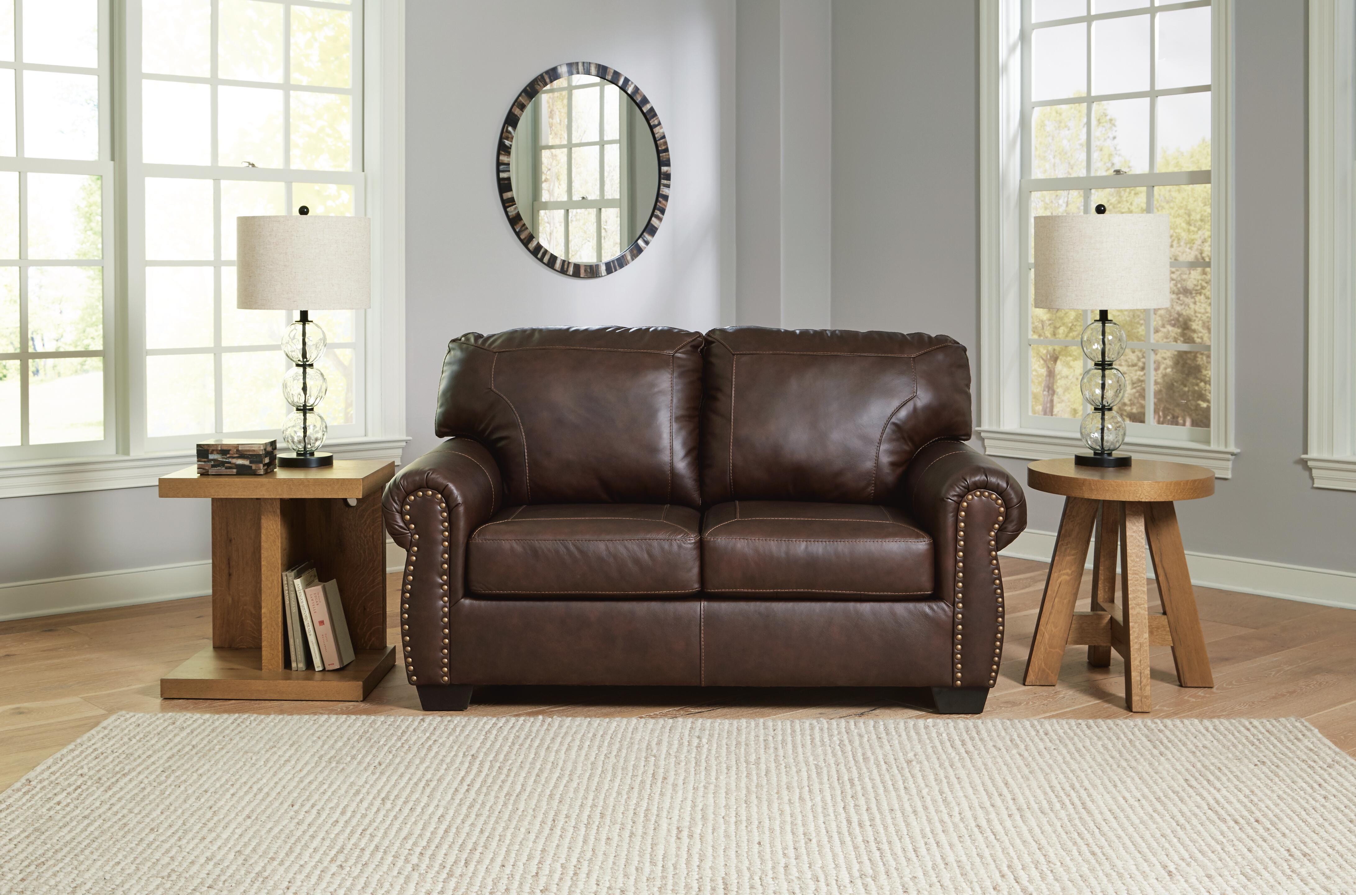 Dar Furniture - Ashley Furniture - Colleton Loveseat - Loveseat / Dark Brown - 5210735