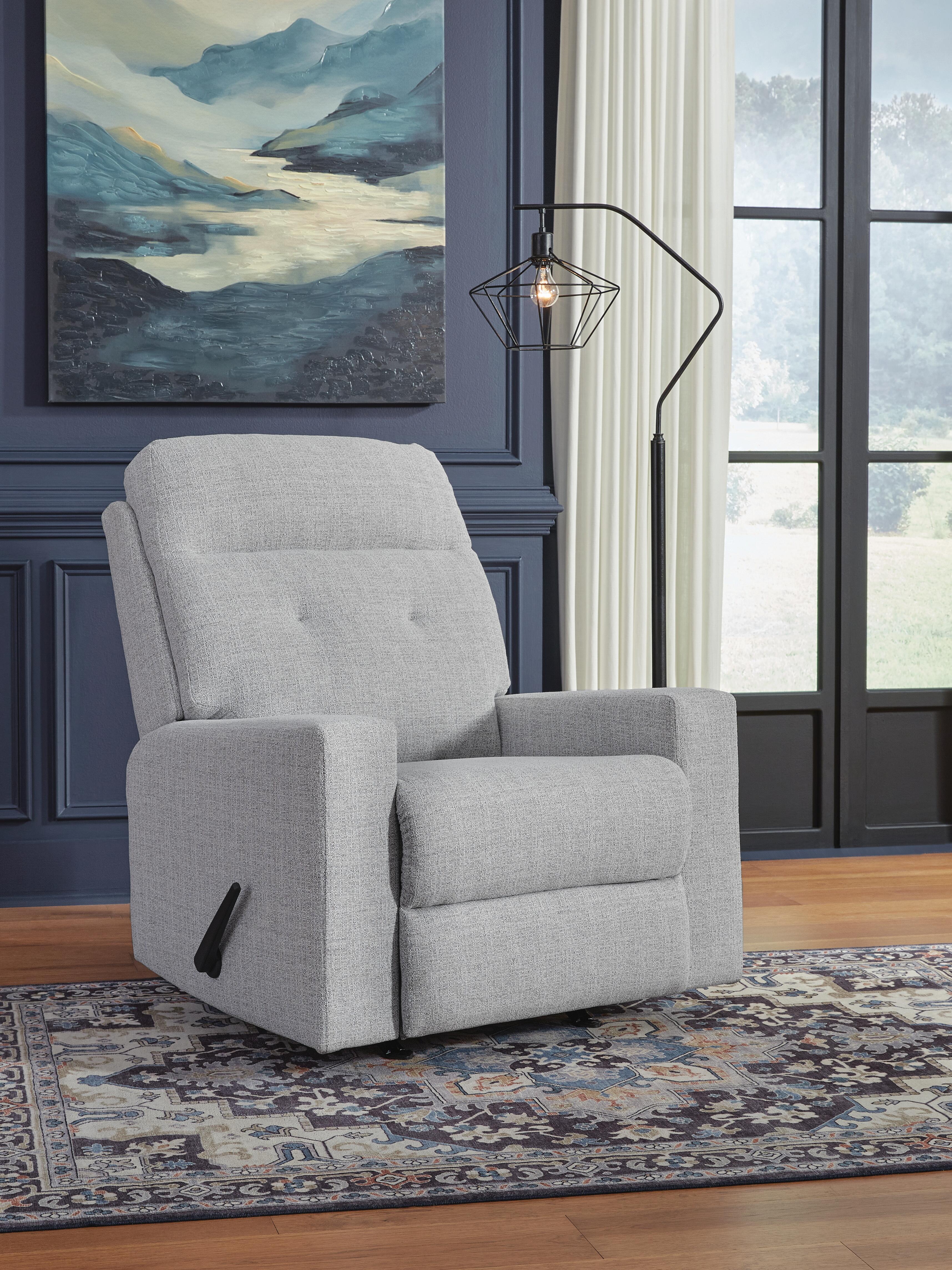 Dar Furniture - Ashley Furniture - Skillins Recliner - Rocker Recliner / Stone - PC5320425