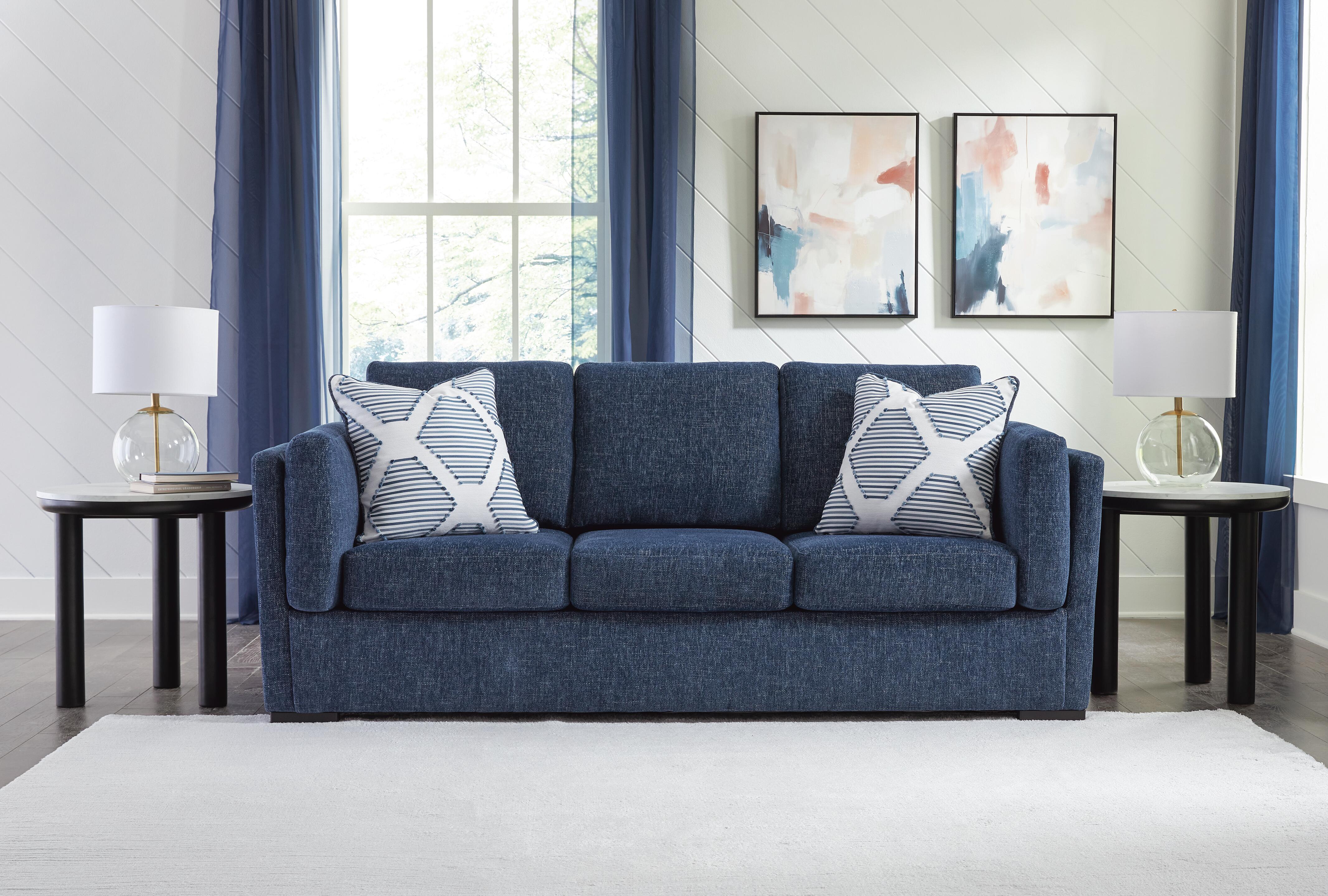 Dar Furniture - Ashley Furniture - Evansley Sofa - Sofa / Navy - 5450238