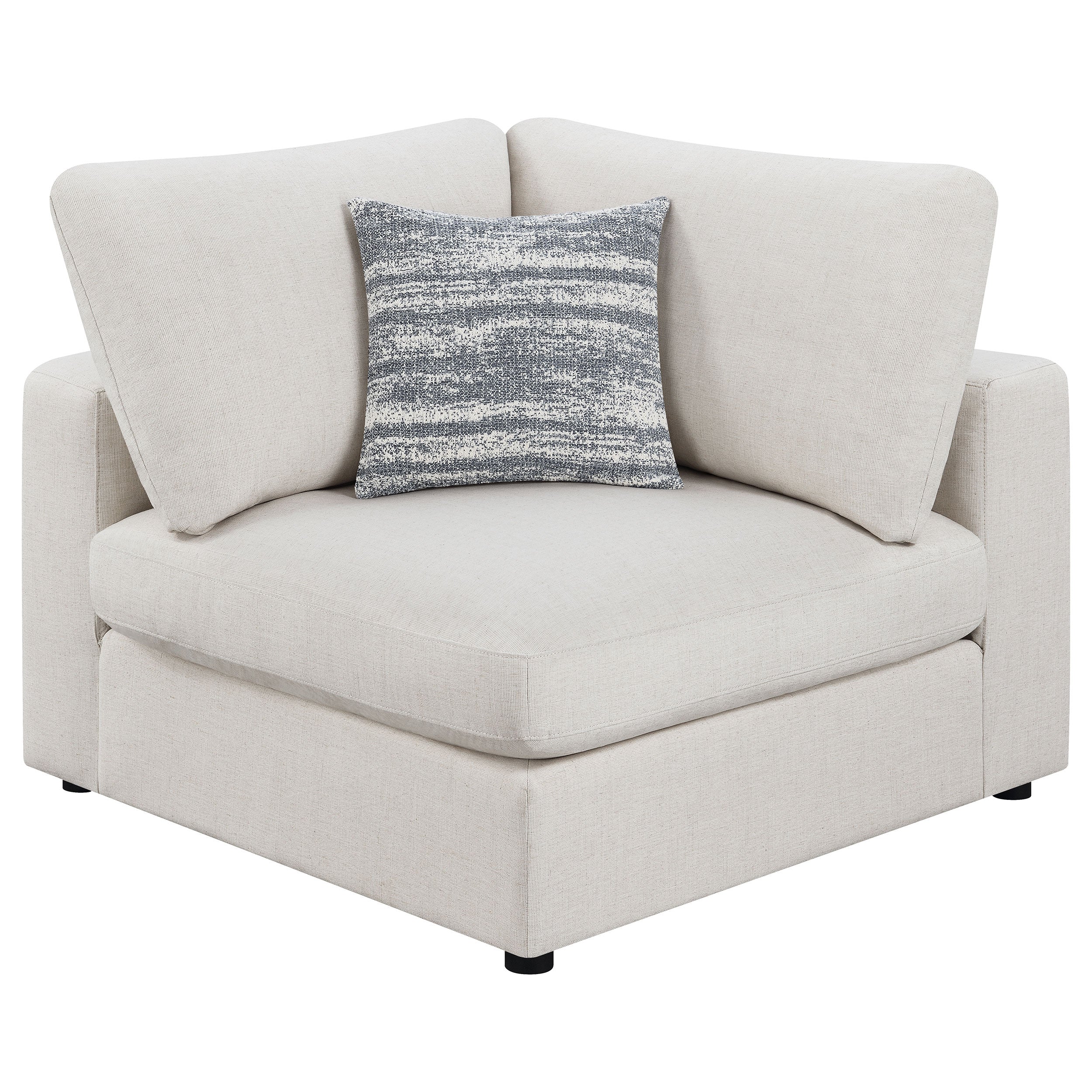 Dar Furniture - Coaster - Serene Upholstered Corner Beige - 551322