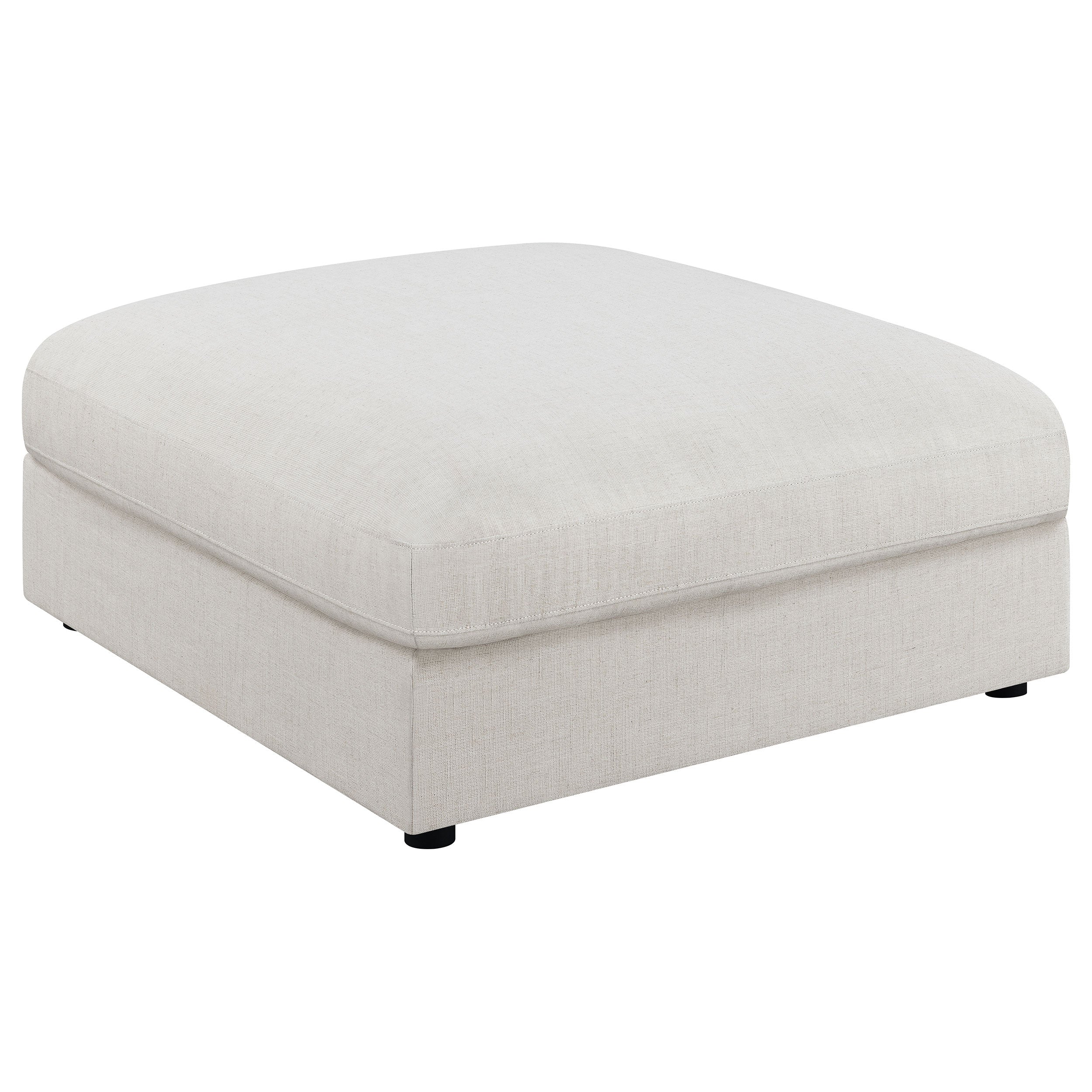 Dar Furniture - Coaster - Serene Square Upholstered Ottoman Beige - 551323