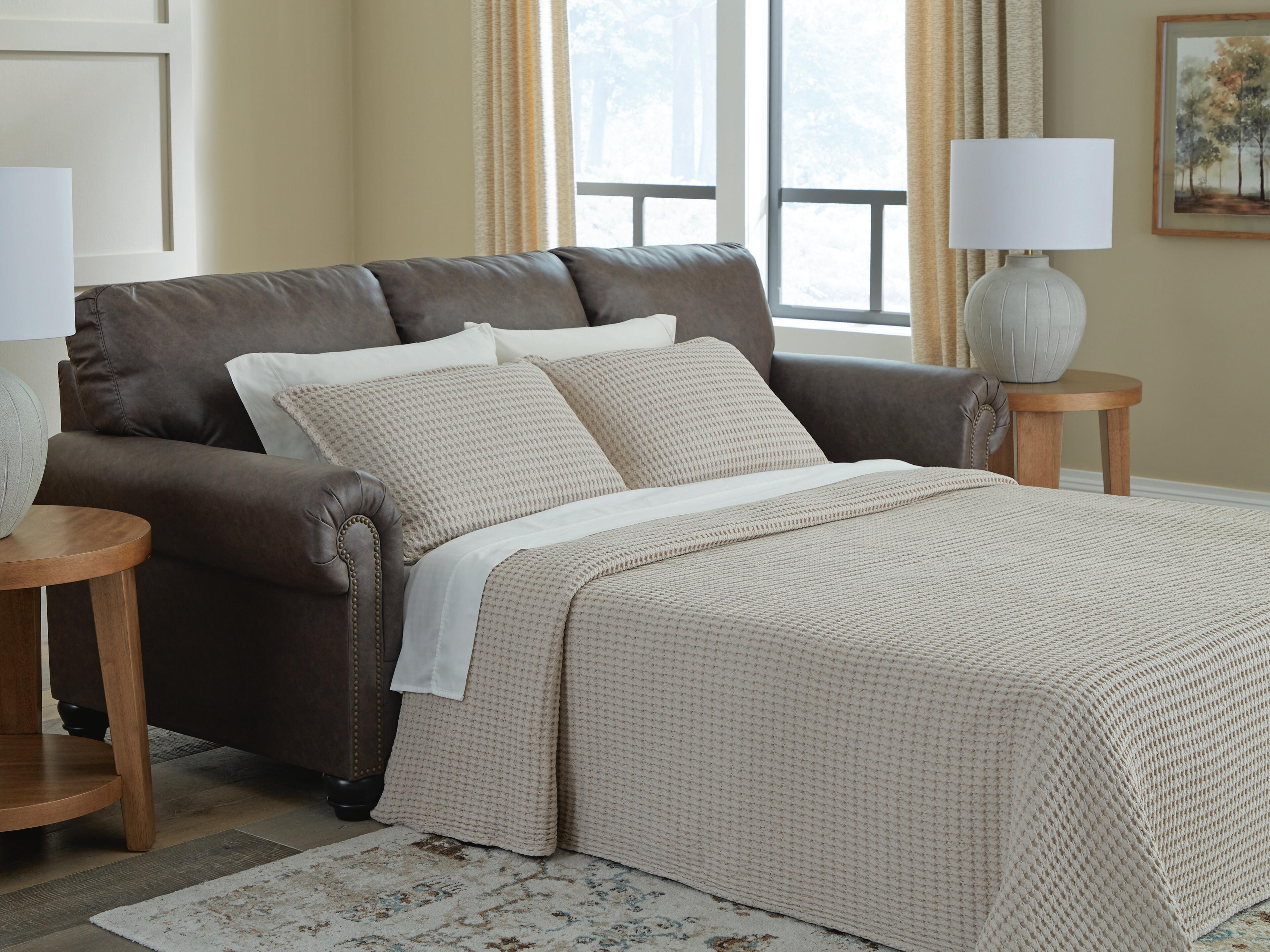 Dar Furniture - Ashley Furniture - Roxmere Queen Sofa Sleeper - Queen Sofa Sleeper / Umber - 5550339