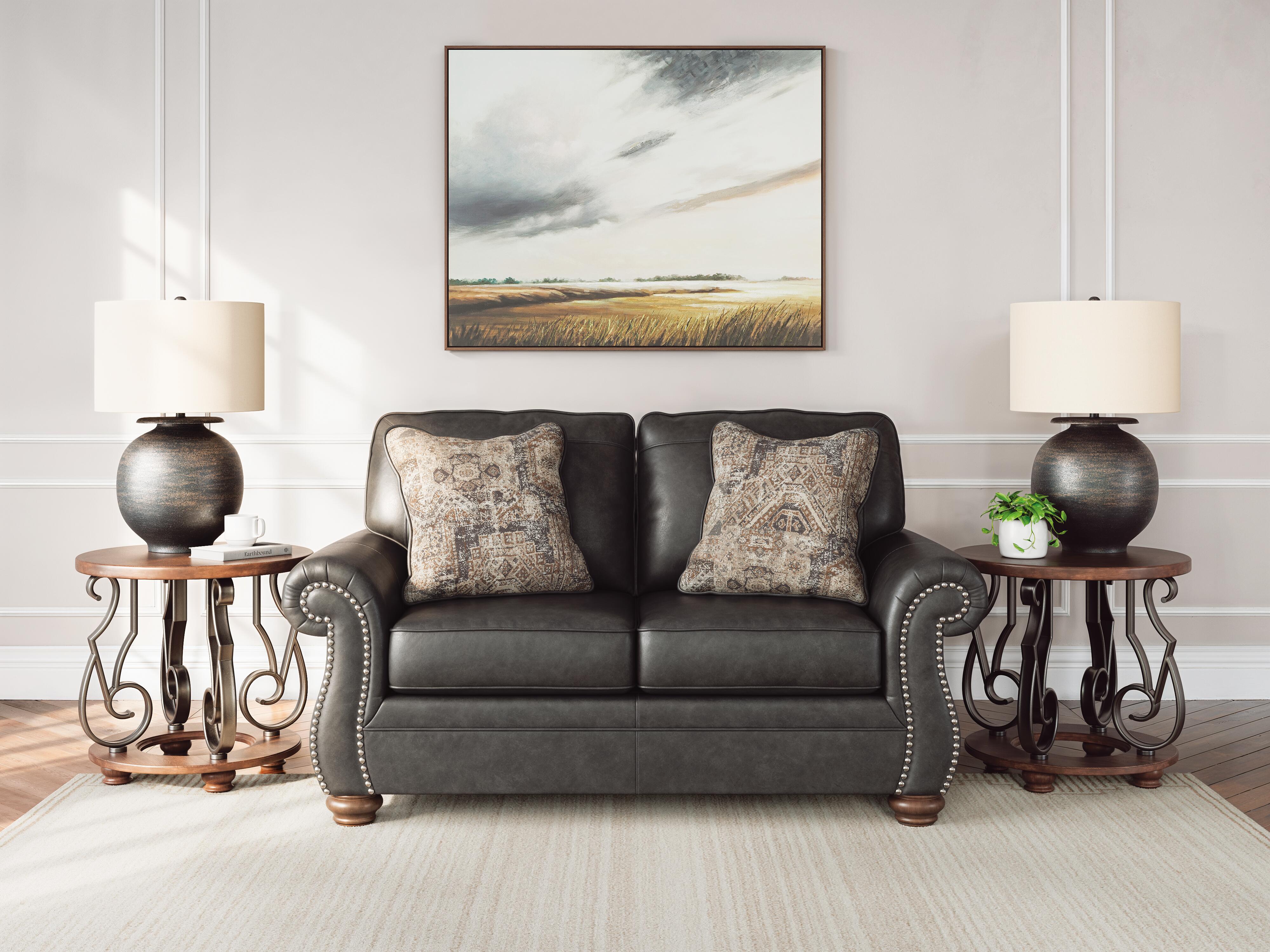 Dar Furniture - Ashley Furniture - Chasemore Loveseat - Loveseat / Granite - PC5590335