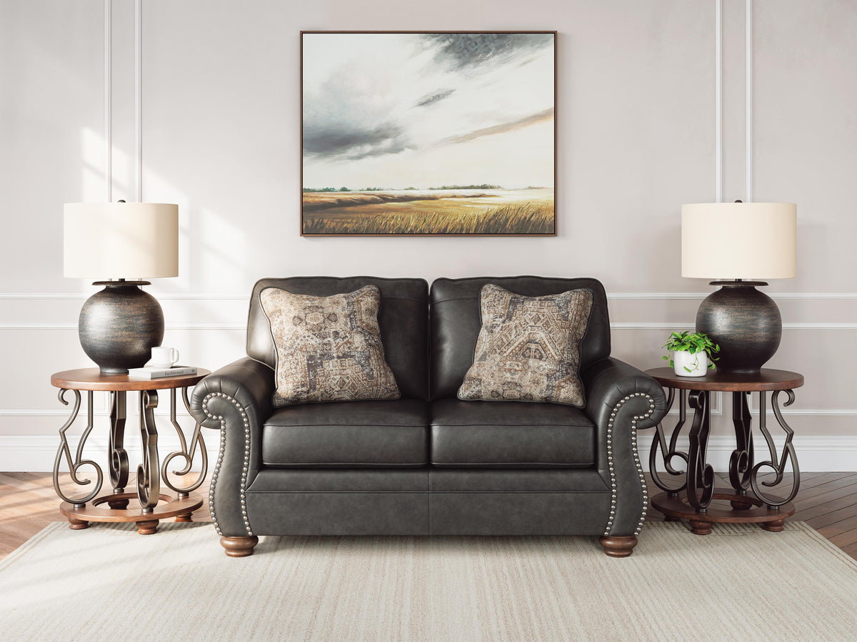 Dar Furniture - Ashley Furniture - Chasemore Loveseat - Loveseat / Granite - PC5590335