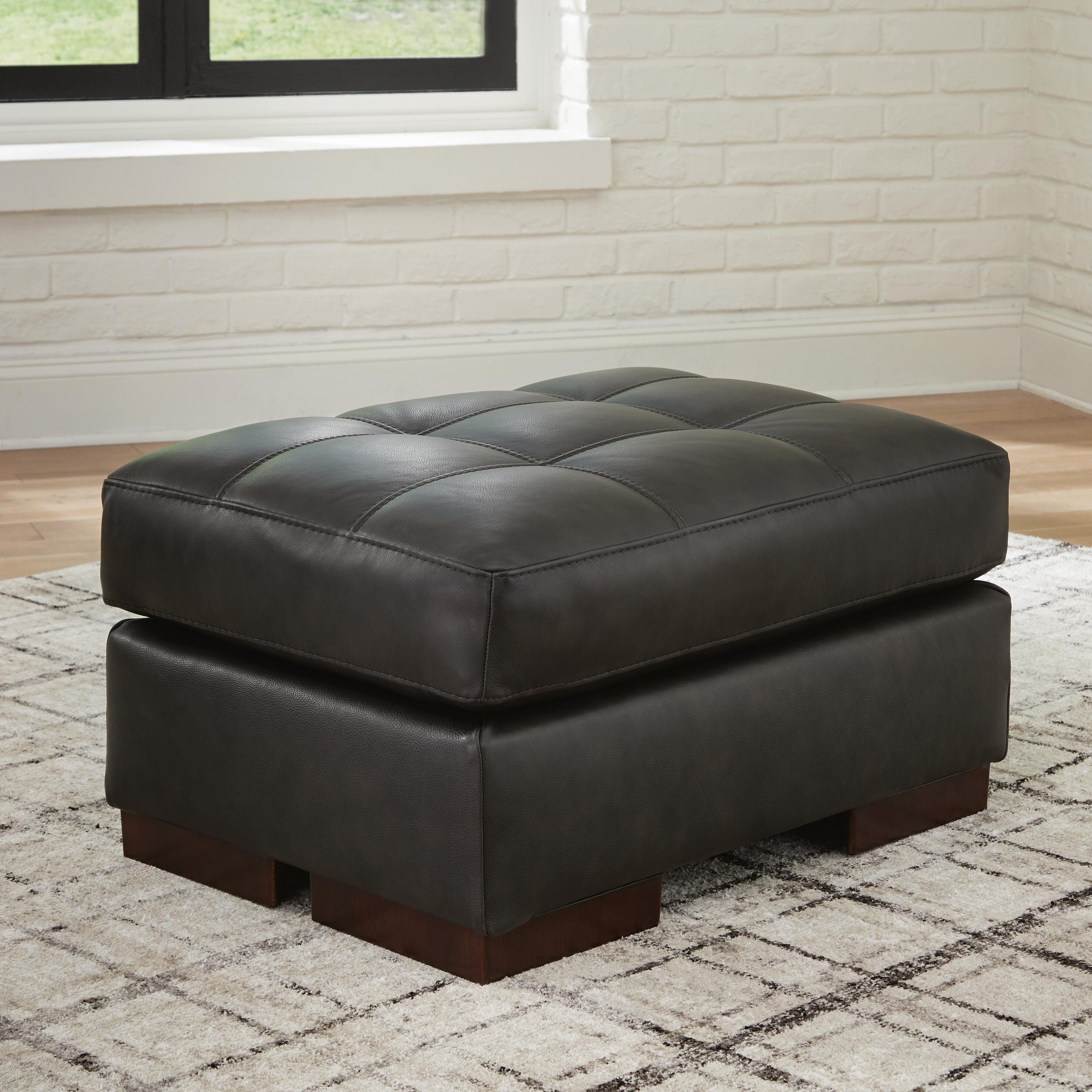 Dar Furniture - Ashley Furniture - Luigi Ottoman - Ottoman / Thunder - 5650614