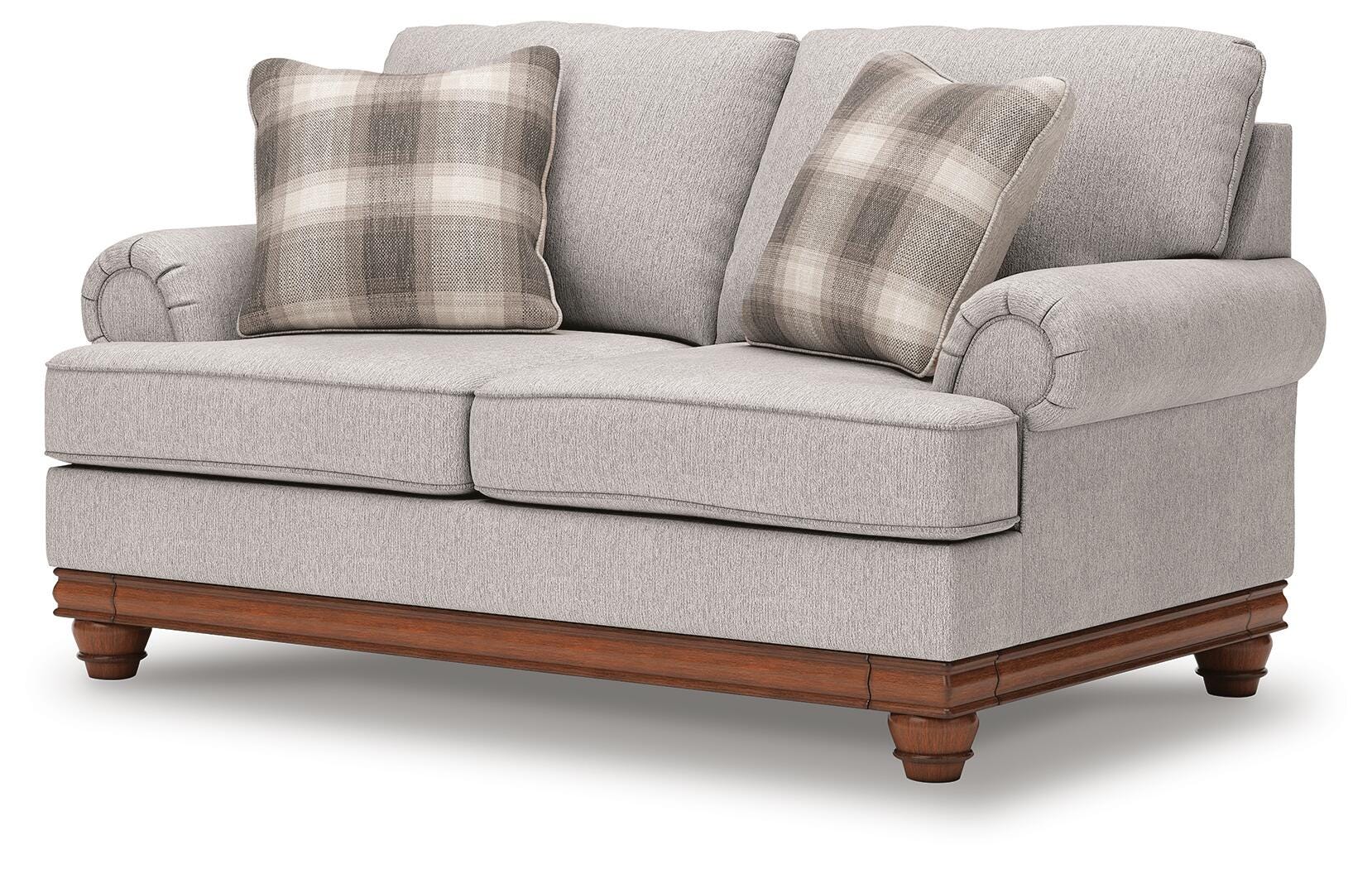 Dar Furniture - Ashley Furniture - Clearbrooke Loveseat - Loveseat / Sandstone - PC5680335